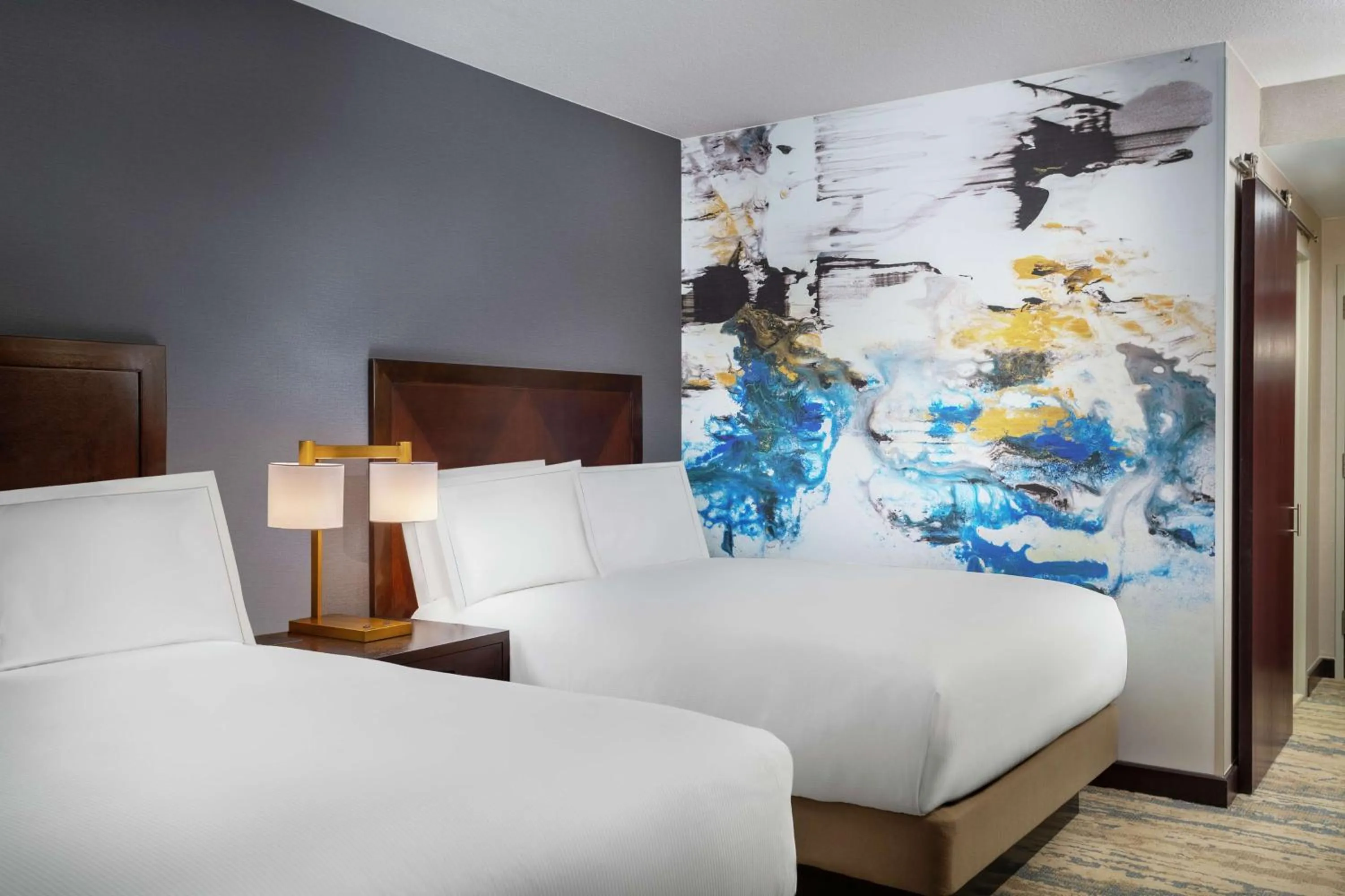 Queen Room with Two Queen Beds and Roll-In Shower - Mobility Access/Non-Smoking in Hilton Americas - Houston