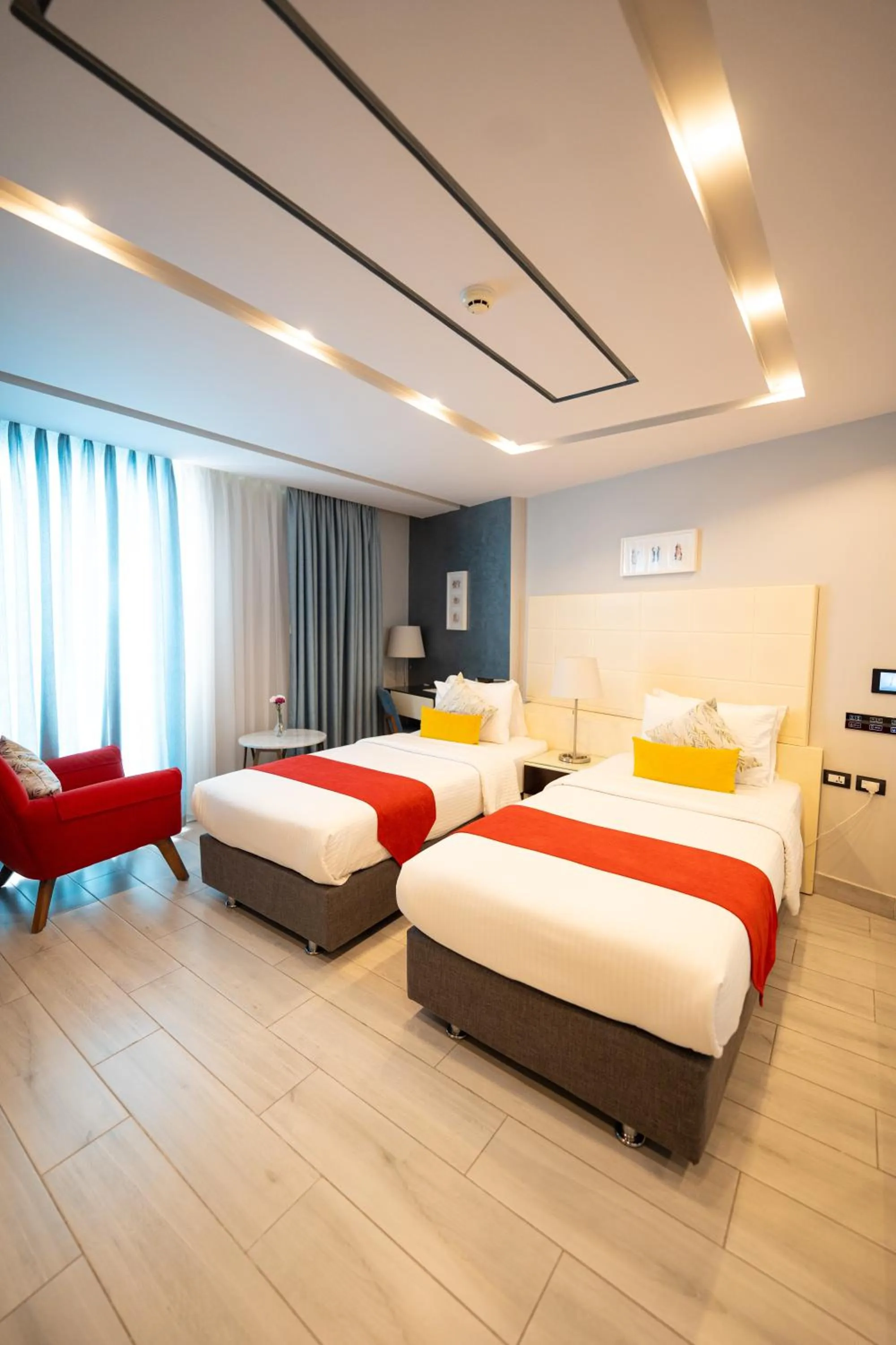 Bedroom, Bed in Petra Boutique Hotel