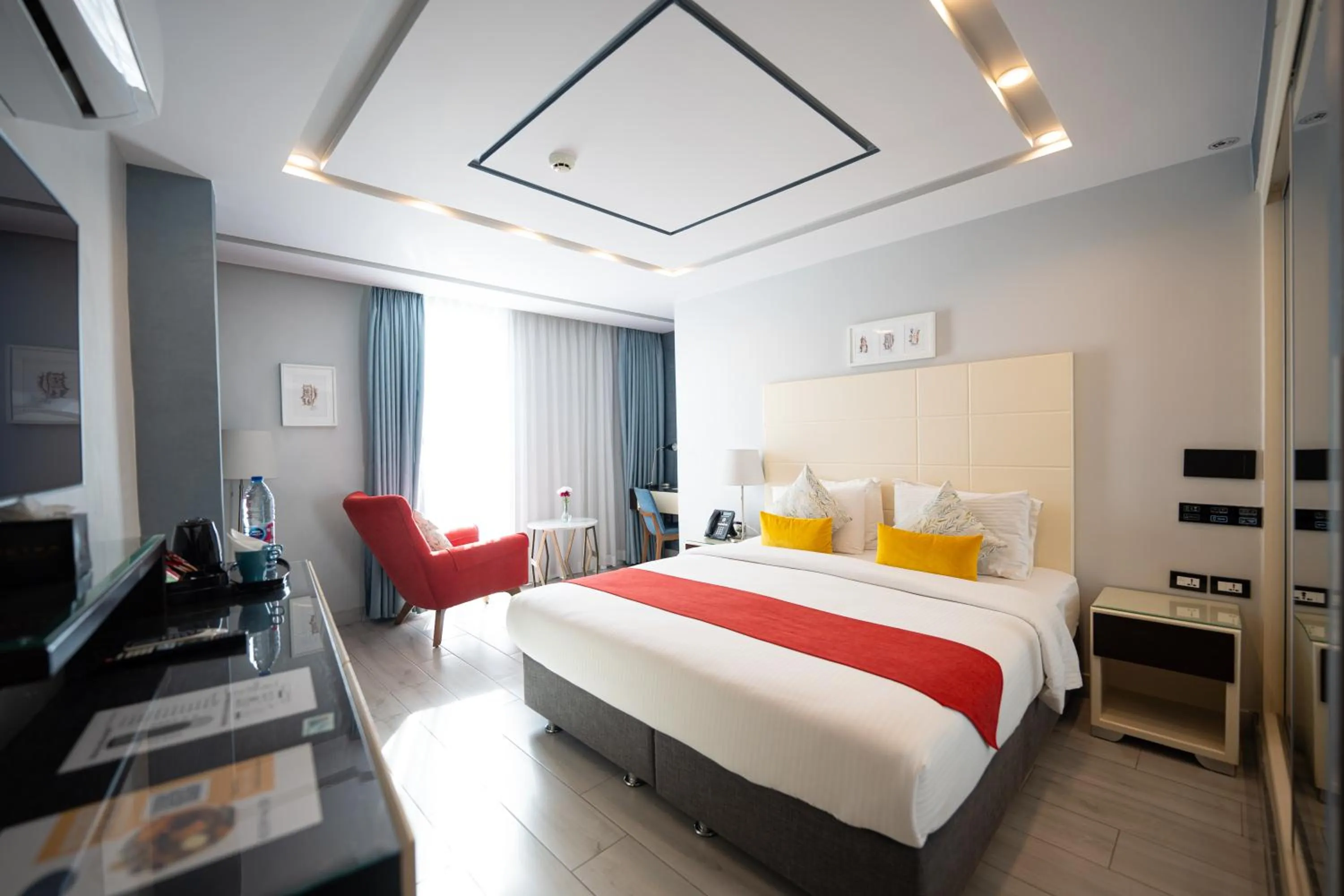 Photo of the whole room, Bed in Petra Boutique Hotel