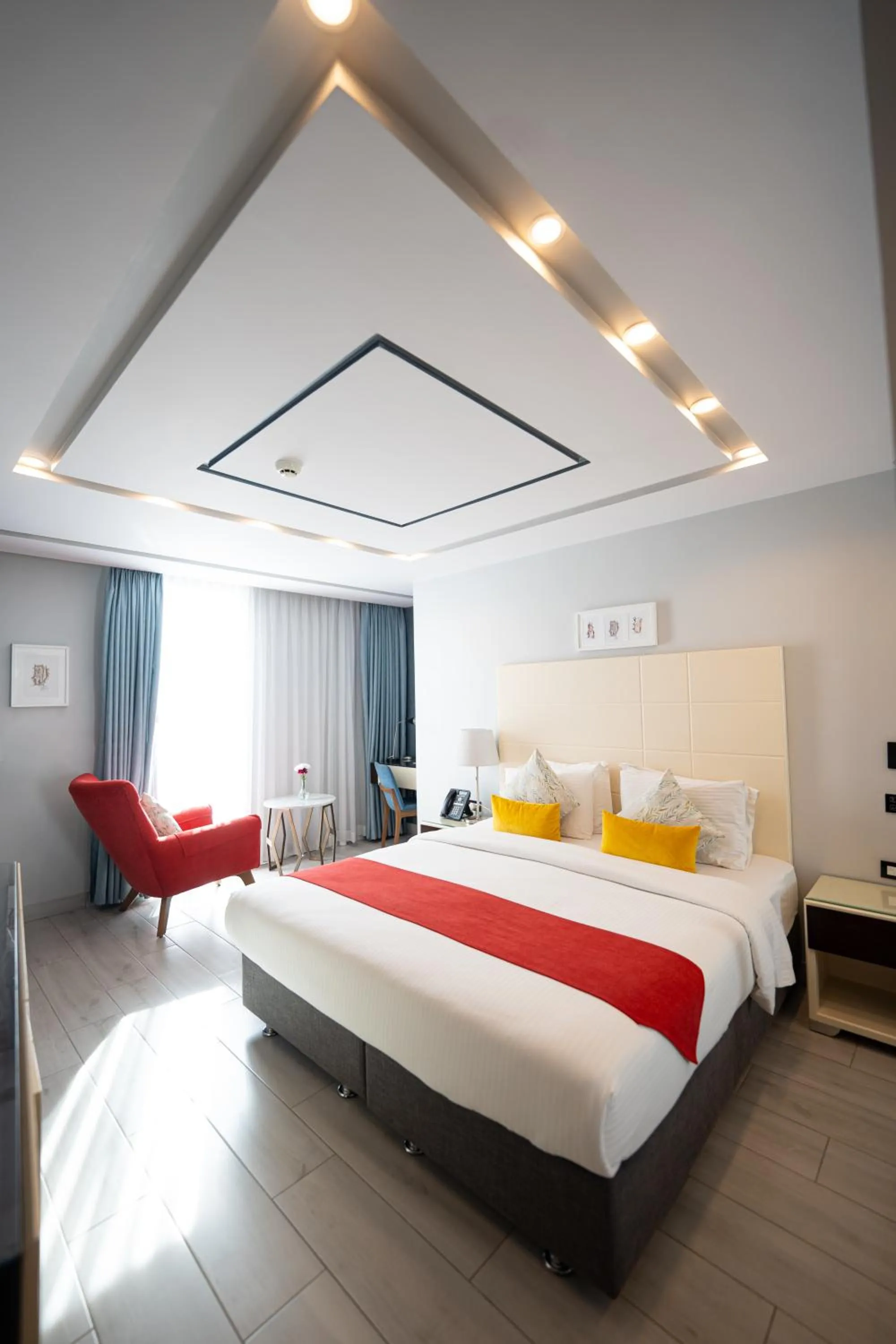 Photo of the whole room, Bed in Petra Boutique Hotel