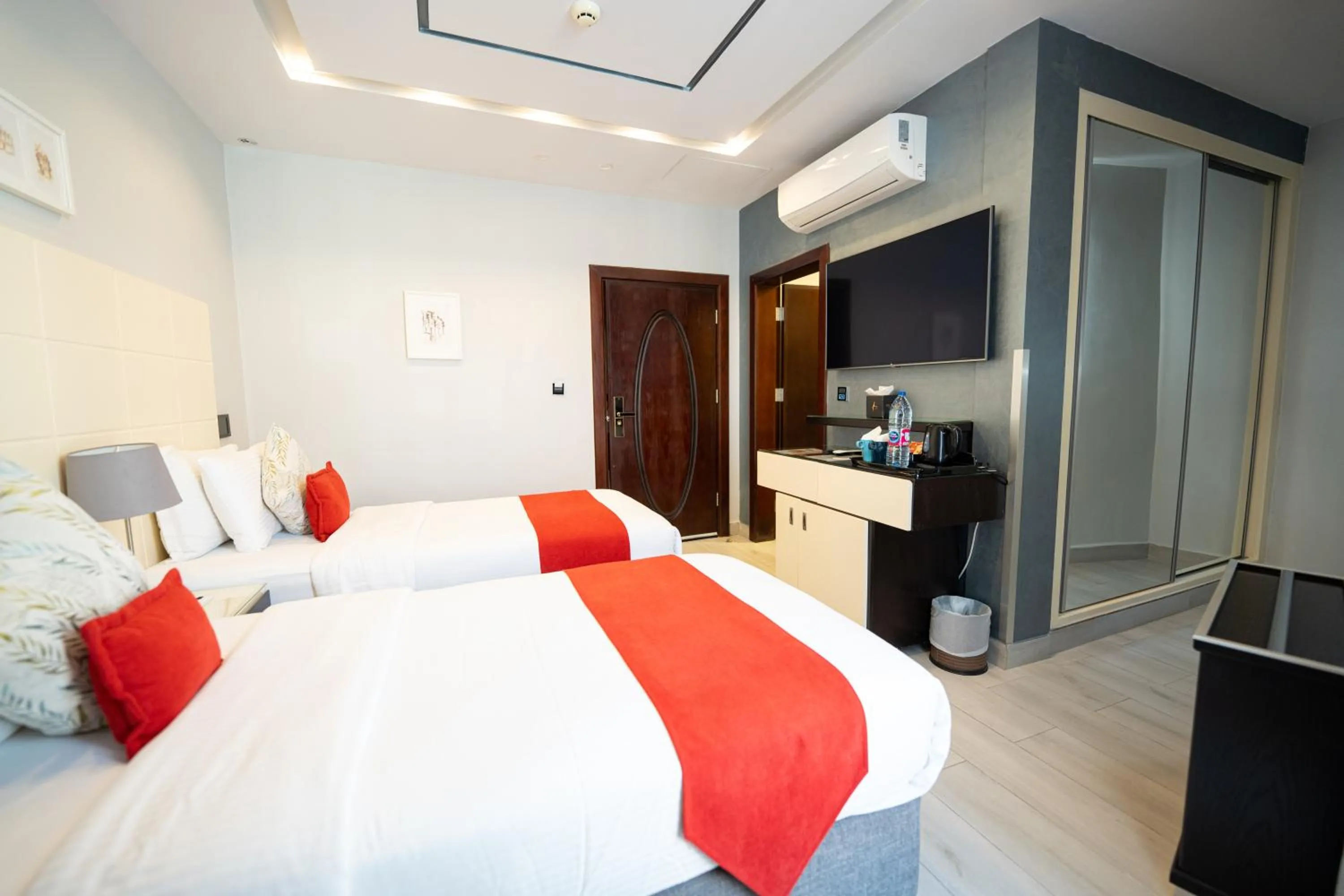 Bed in Petra Boutique Hotel