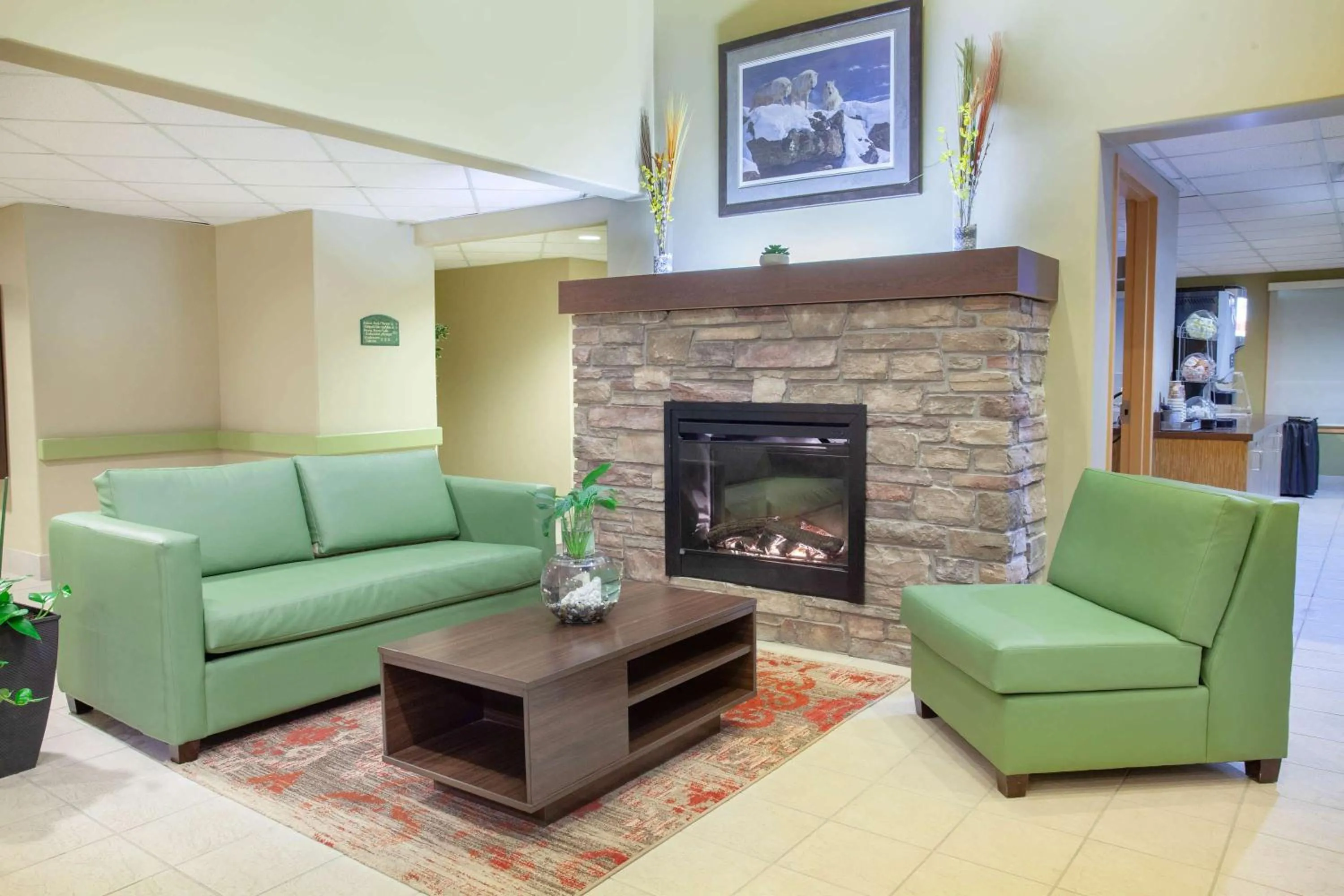 Lobby or reception in Super 8 by Wyndham Midland