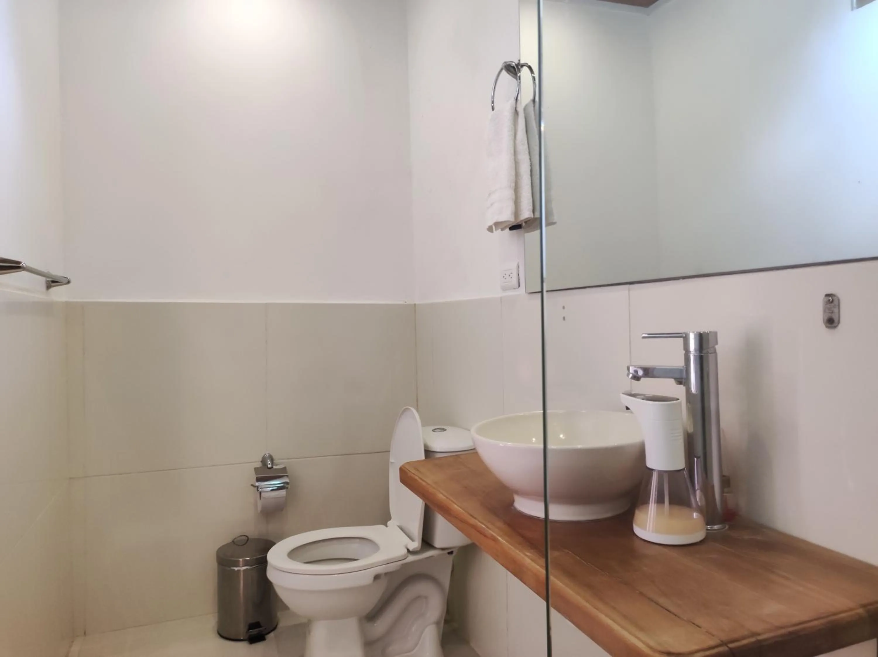Bathroom in HOTEL NIETO MOMPOX, ubicado en el corazón del centro histórico, frente al rio magdalena en zona de malecón