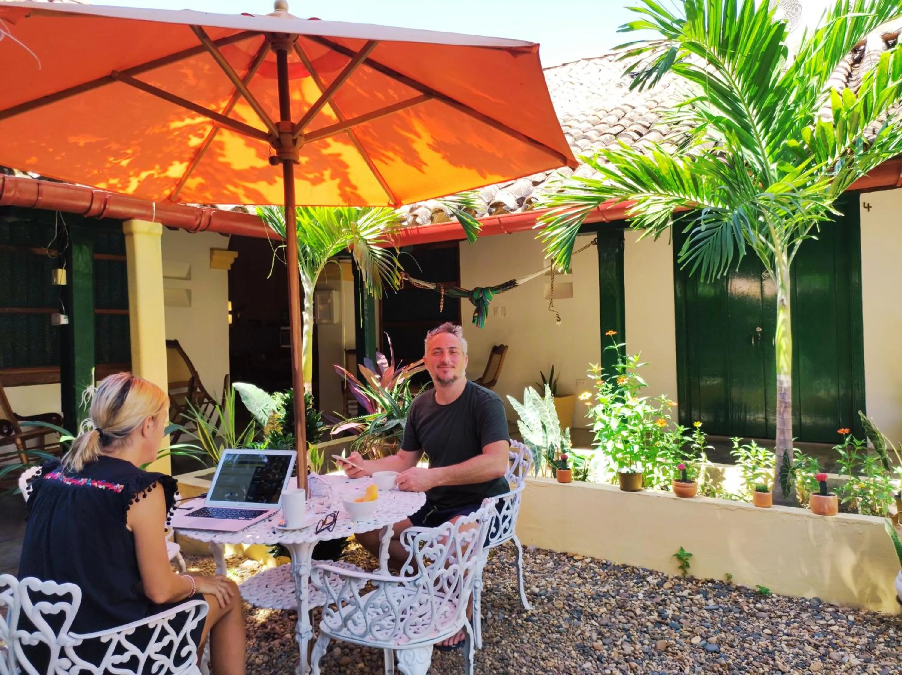 Patio in HOTEL NIETO MOMPOX, ubicado en el corazón del centro histórico, frente al rio magdalena en zona de malecón