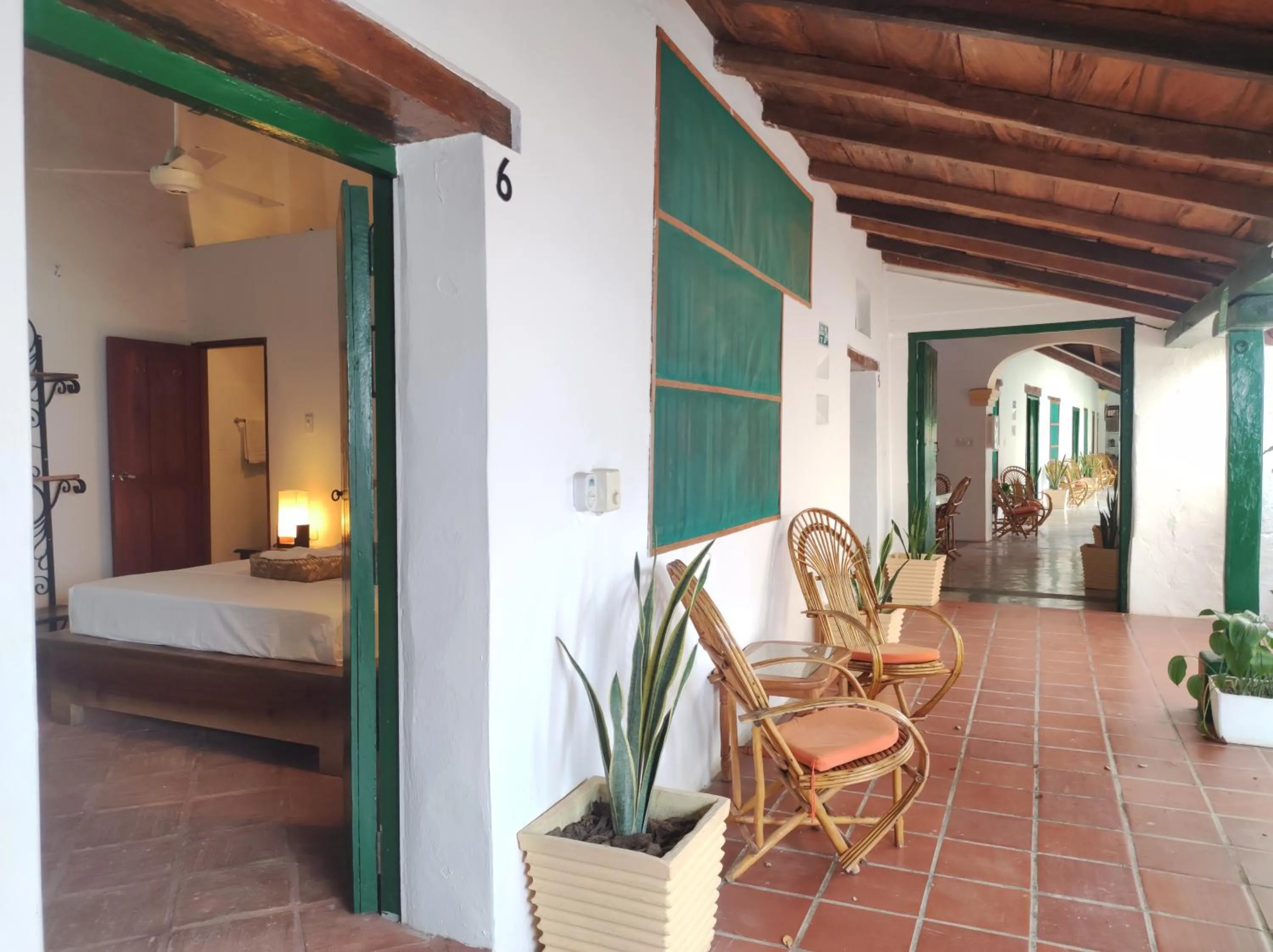 Area and facilities, Bed in HOTEL NIETO MOMPOX, ubicado en el corazón del centro histórico, frente al rio magdalena en zona de malecón