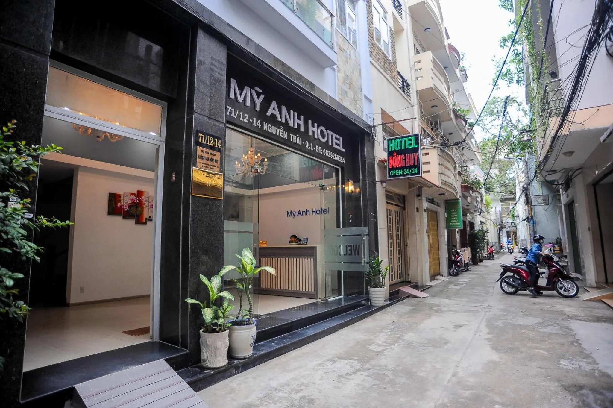 Property building in My Anh 120 Central Saigon Hotel Ben Thanh Market