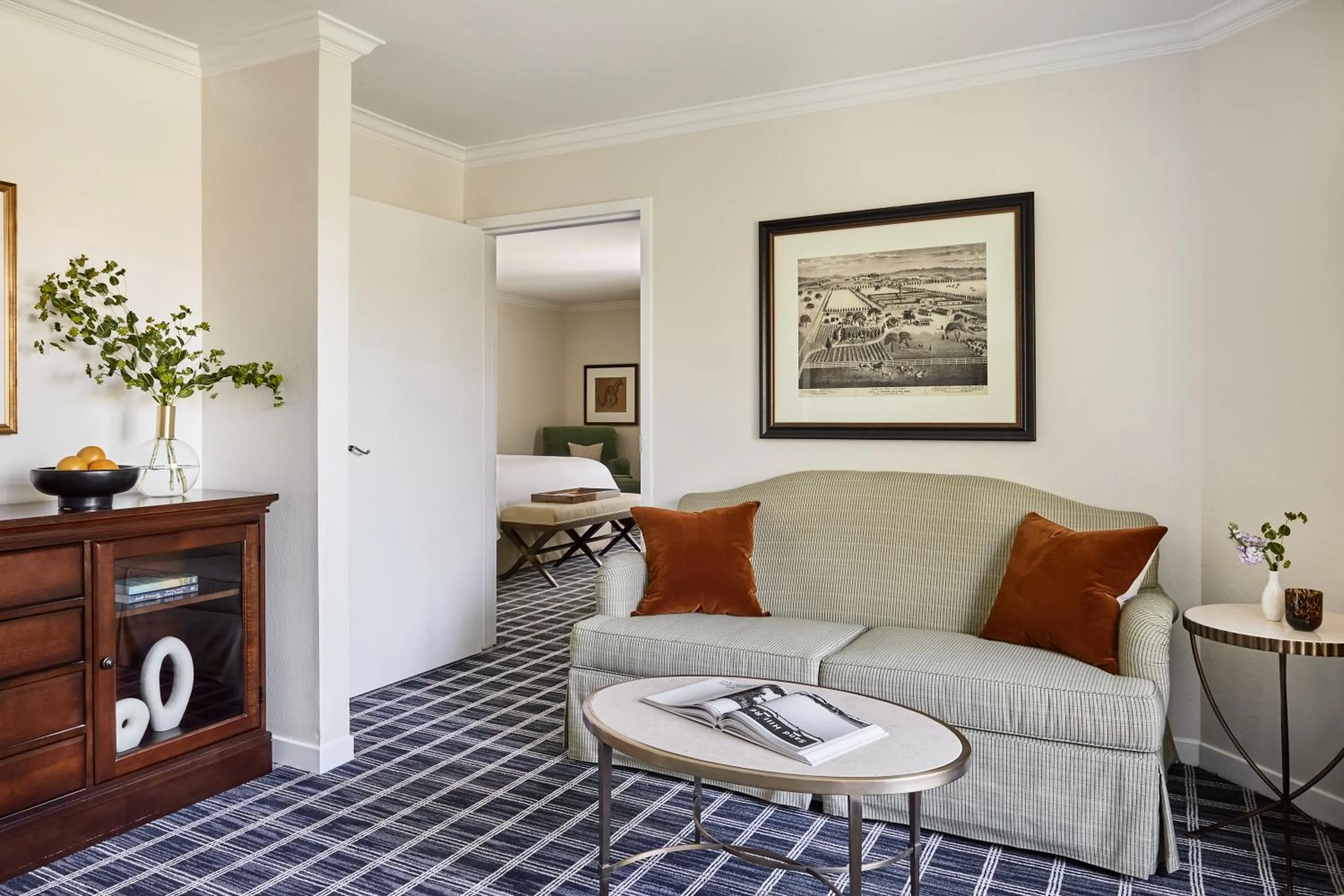 Living room in The Stanford Park Hotel