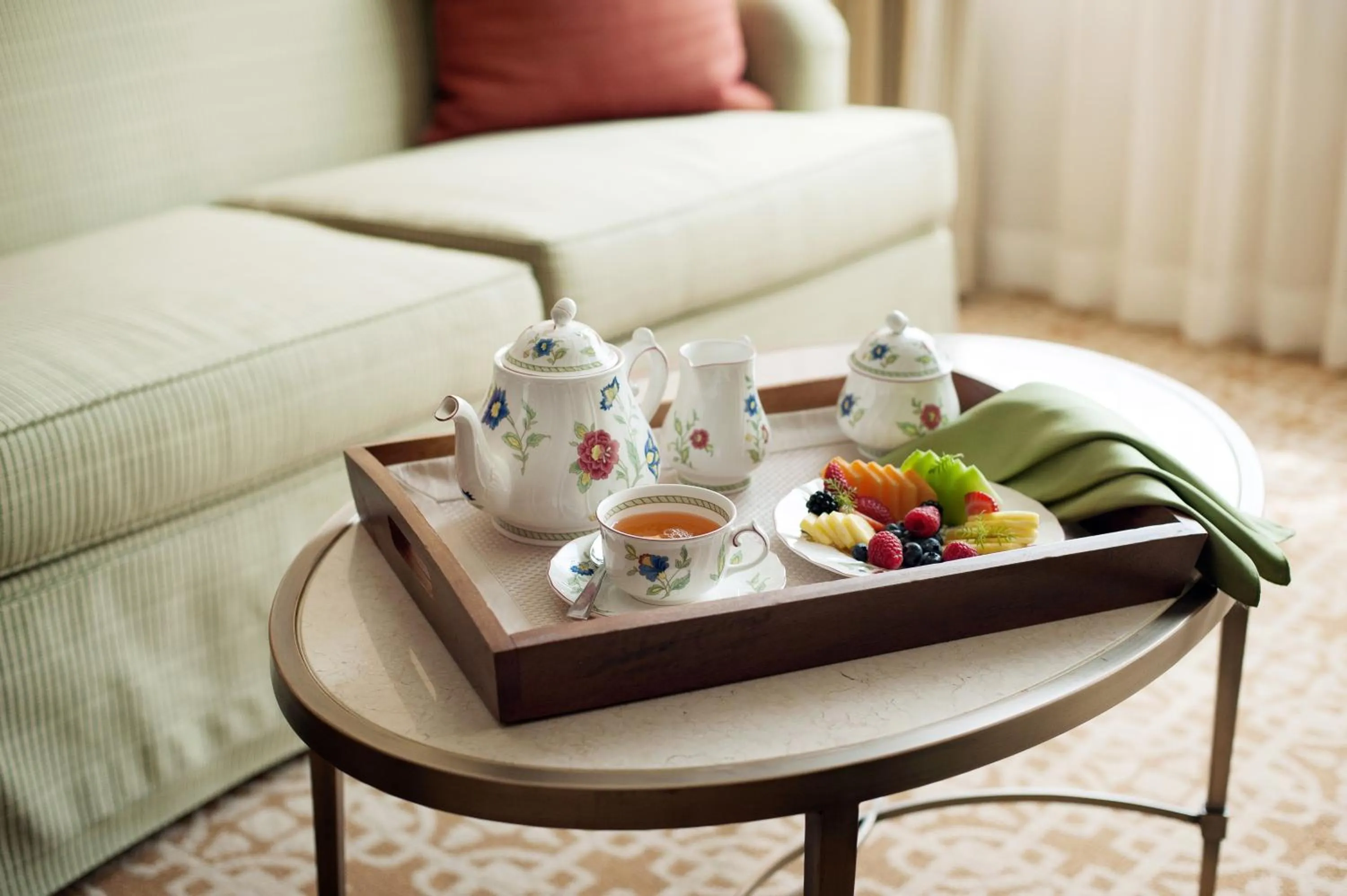 Decorative detail in The Stanford Park Hotel