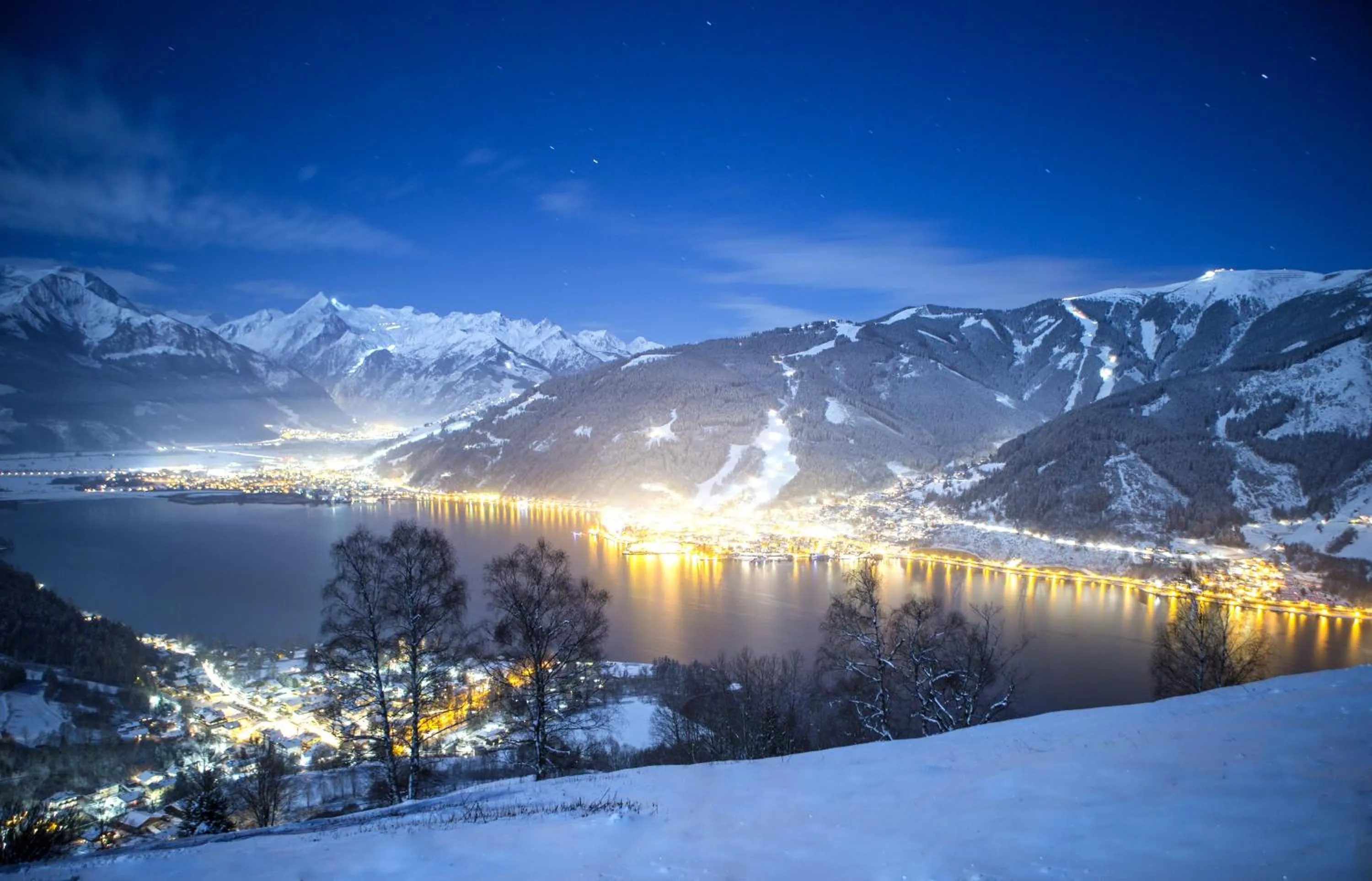 Night in Appartement Living Schönwies apartments with private Infrared cabin and Zell am See Kaprun summercard