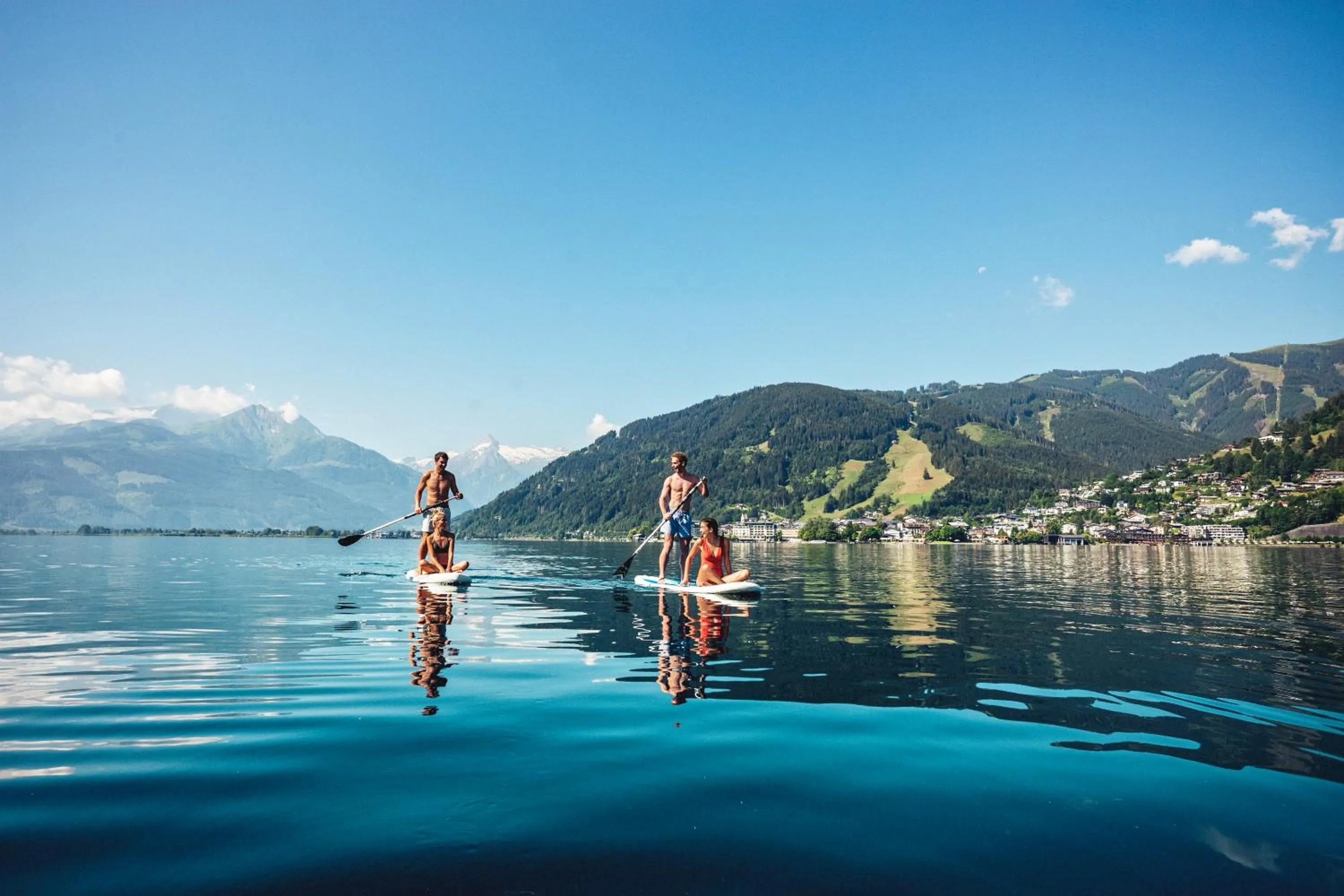 Summer in Appartement Living Schönwies apartments with private Infrared cabin and Zell am See Kaprun summercard