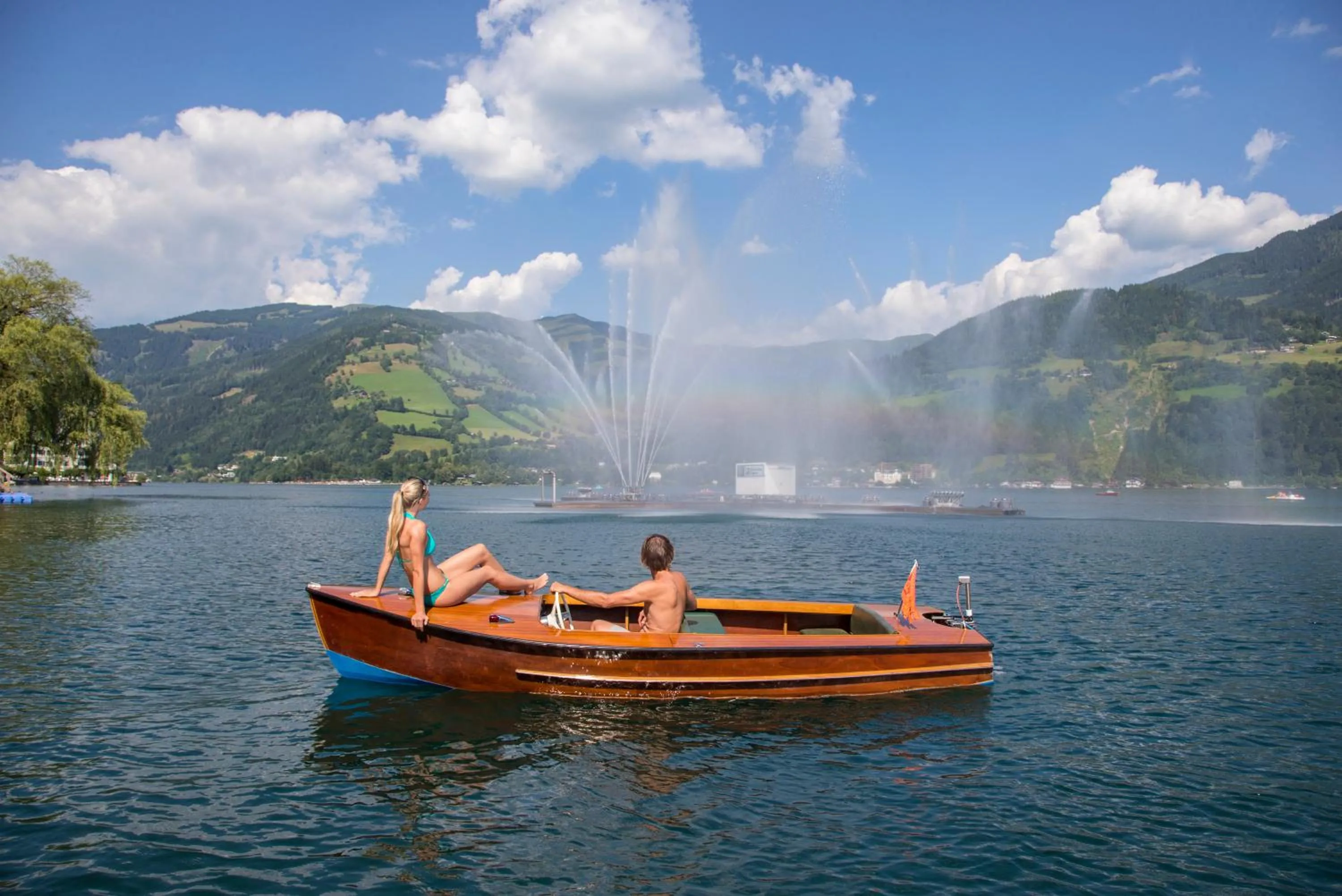Beach in Appartement Living Schönwies apartments with private Infrared cabin and Zell am See Kaprun summercard