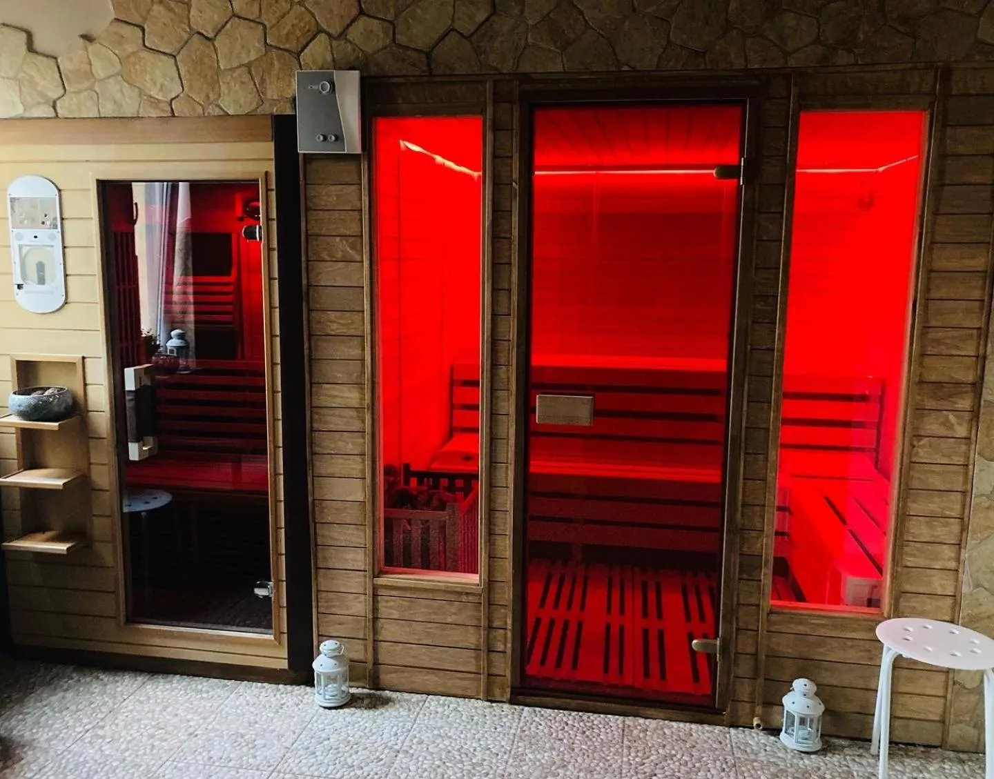 Sauna in Libra Hotel