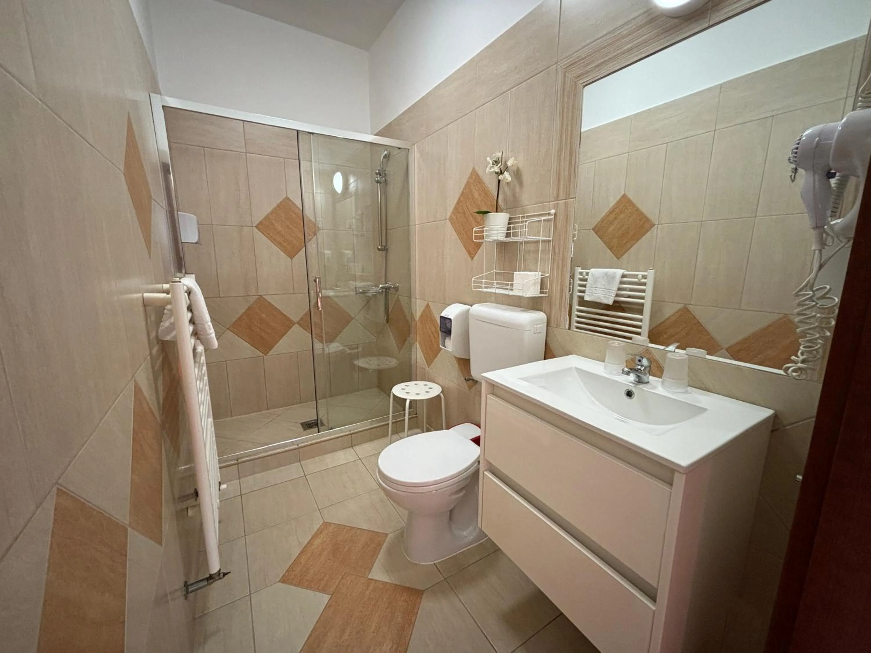 Bathroom in Libra Hotel