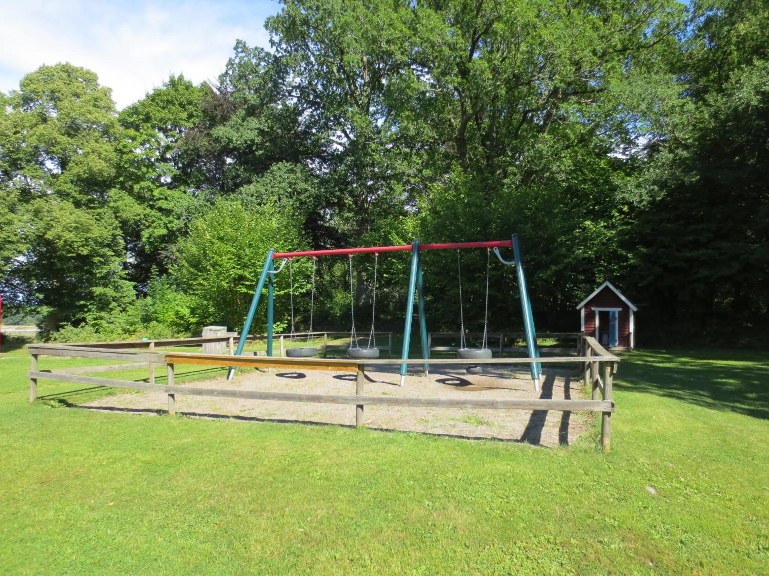 Children play ground in Nygården Stjärnholm