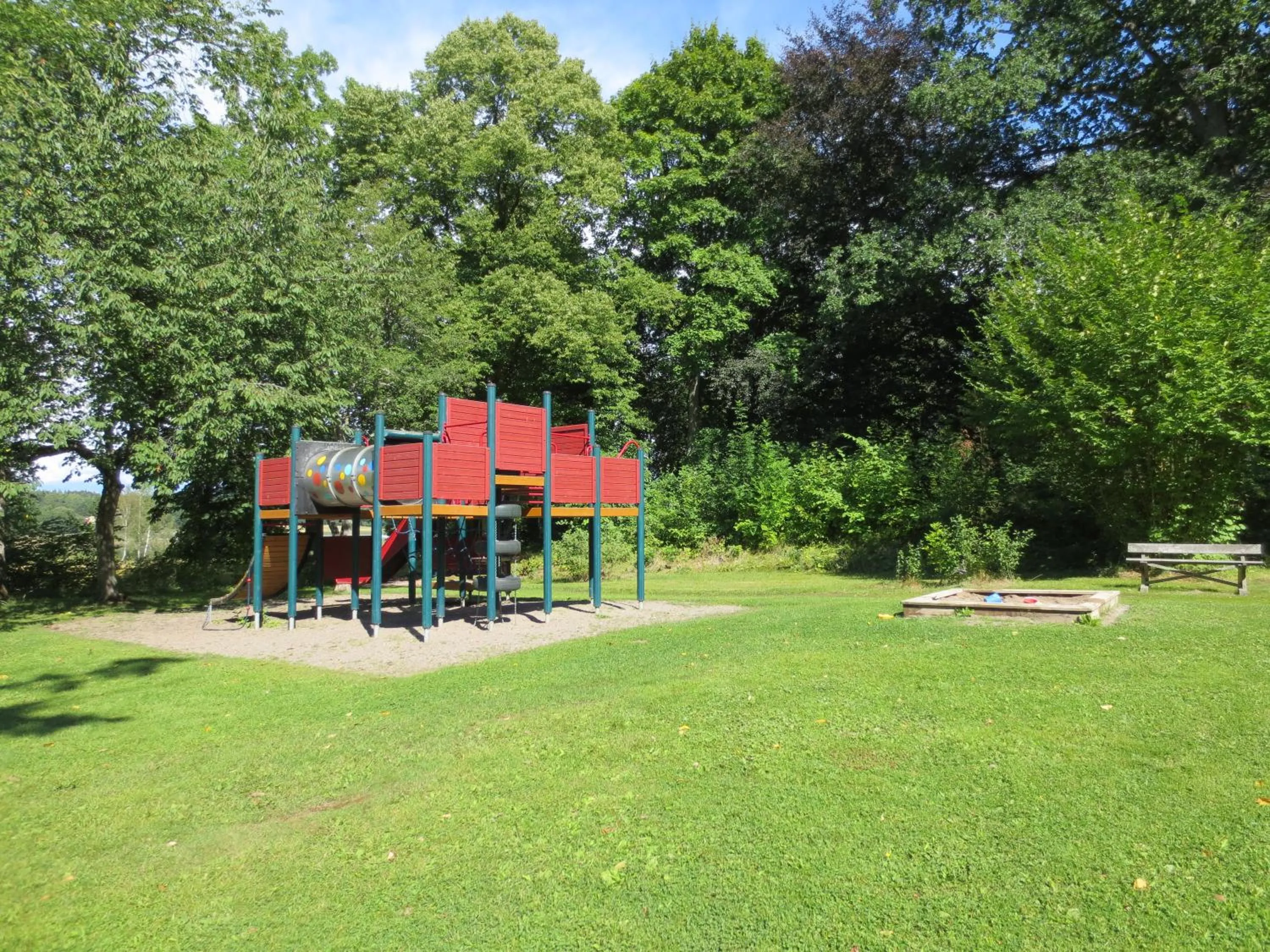 Children play ground in Nygården Stjärnholm