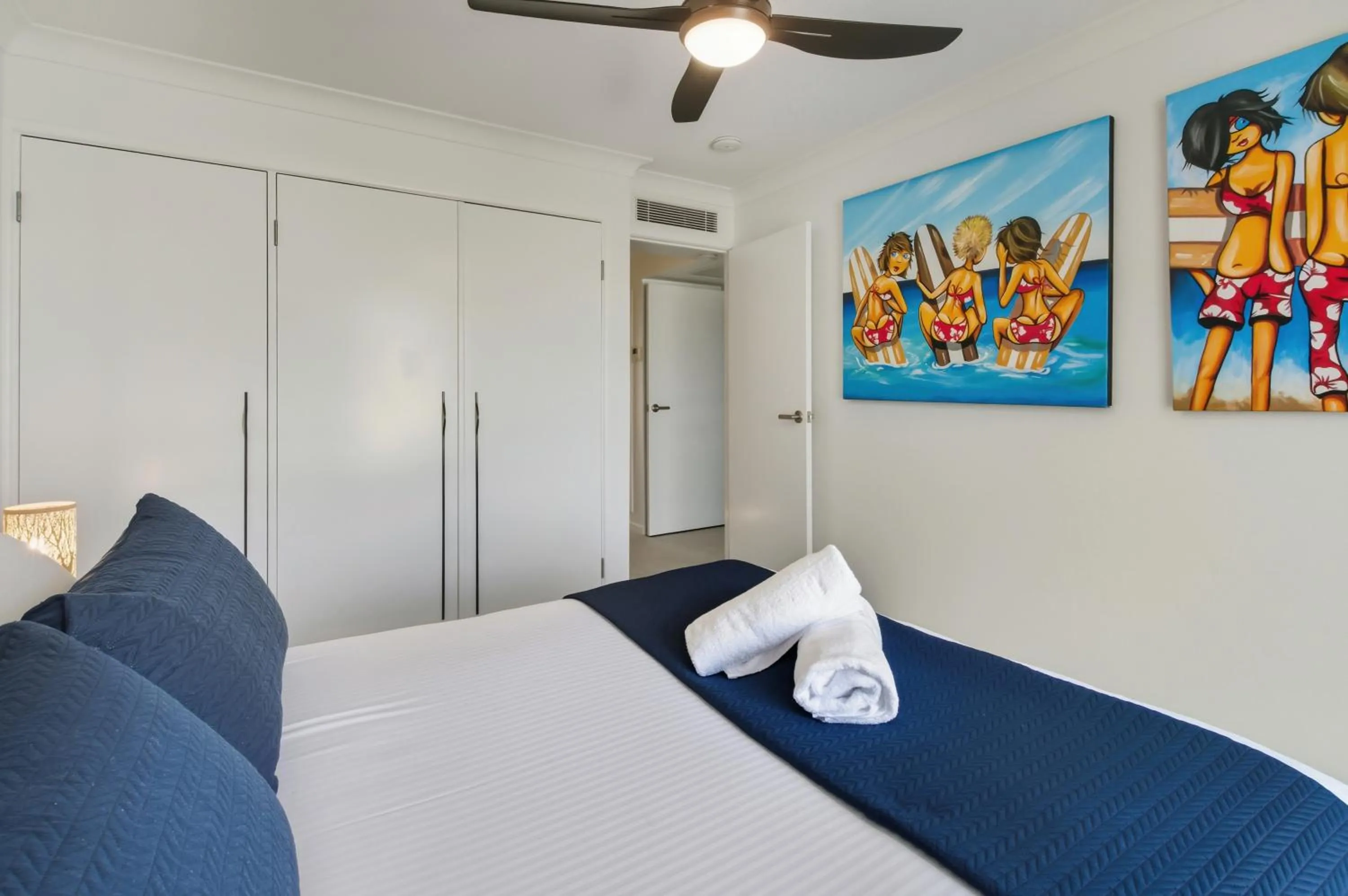 Bedroom, Bed in Osprey Apartments