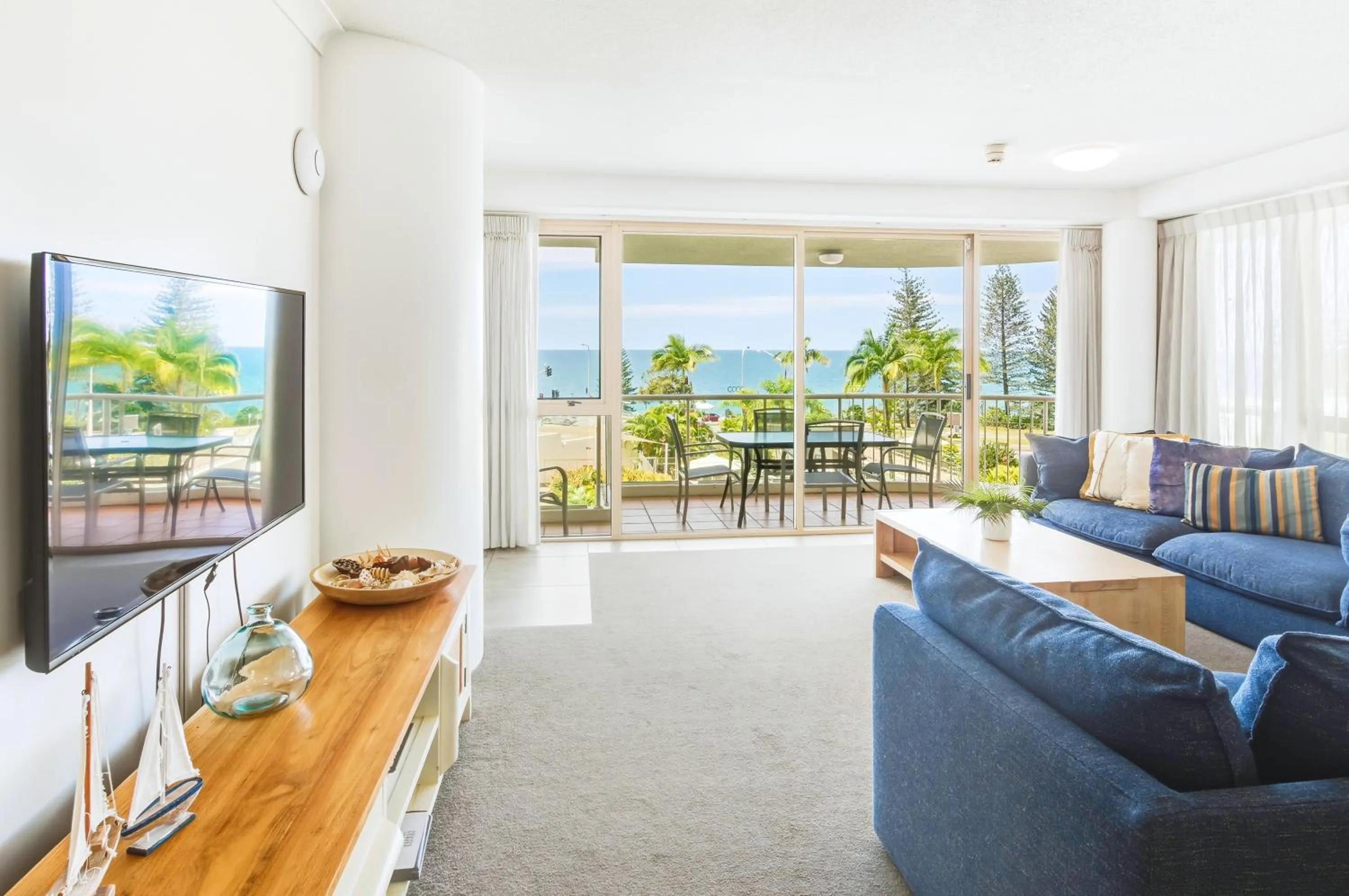 Living room in Osprey Apartments