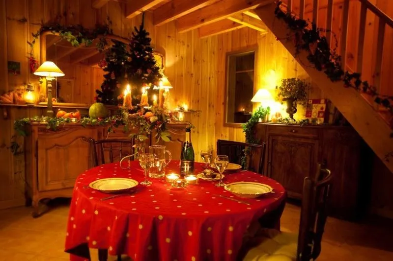 Kitchen or kitchenette in Chambres "Au Jardin"