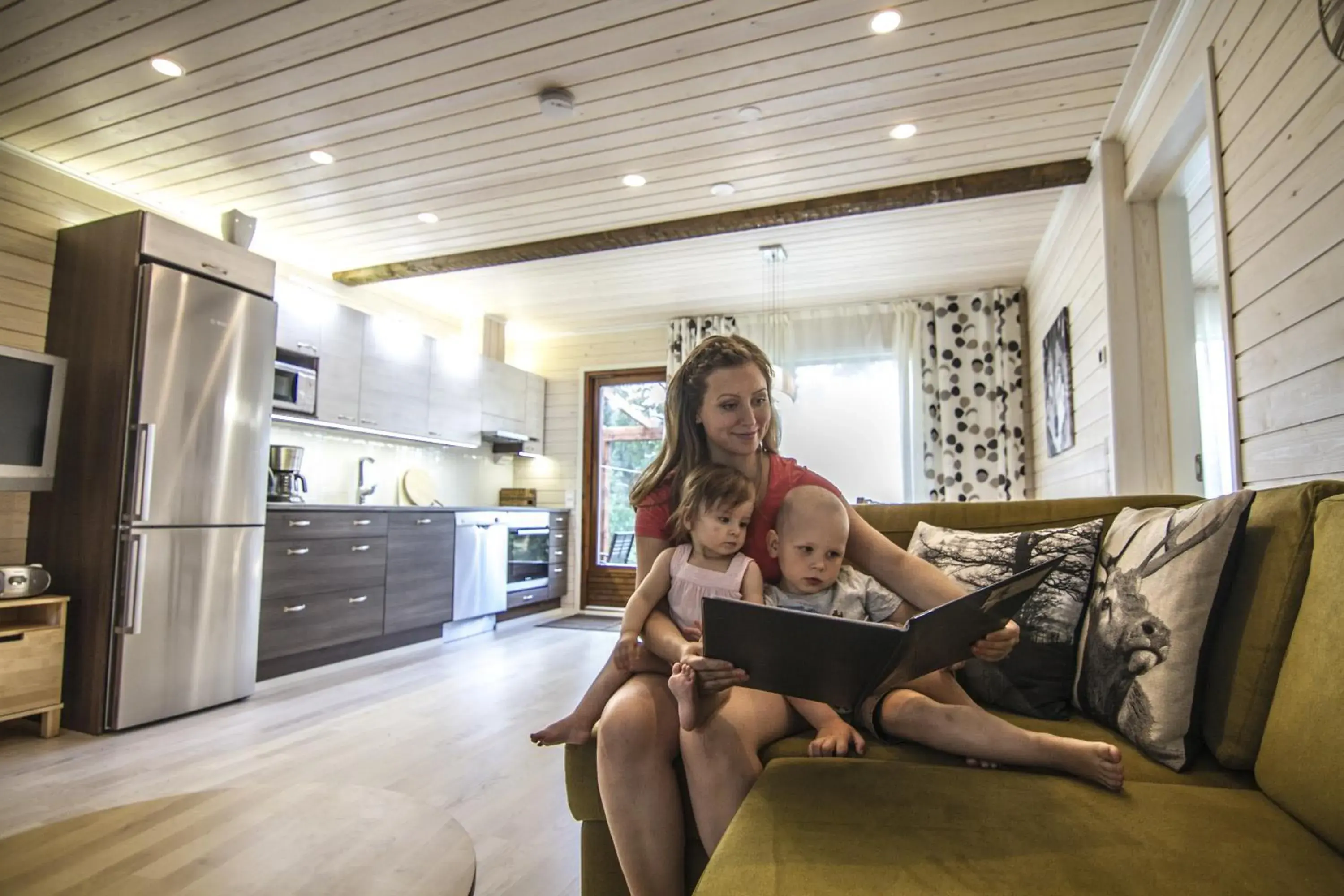 Superior Three-Bedroom Apartment with Sauna in Vuokatinmaa Holiday Apartments Superior Three-Bedroom Apartment with Sauna in Vuokatinmaa Holiday Apartments