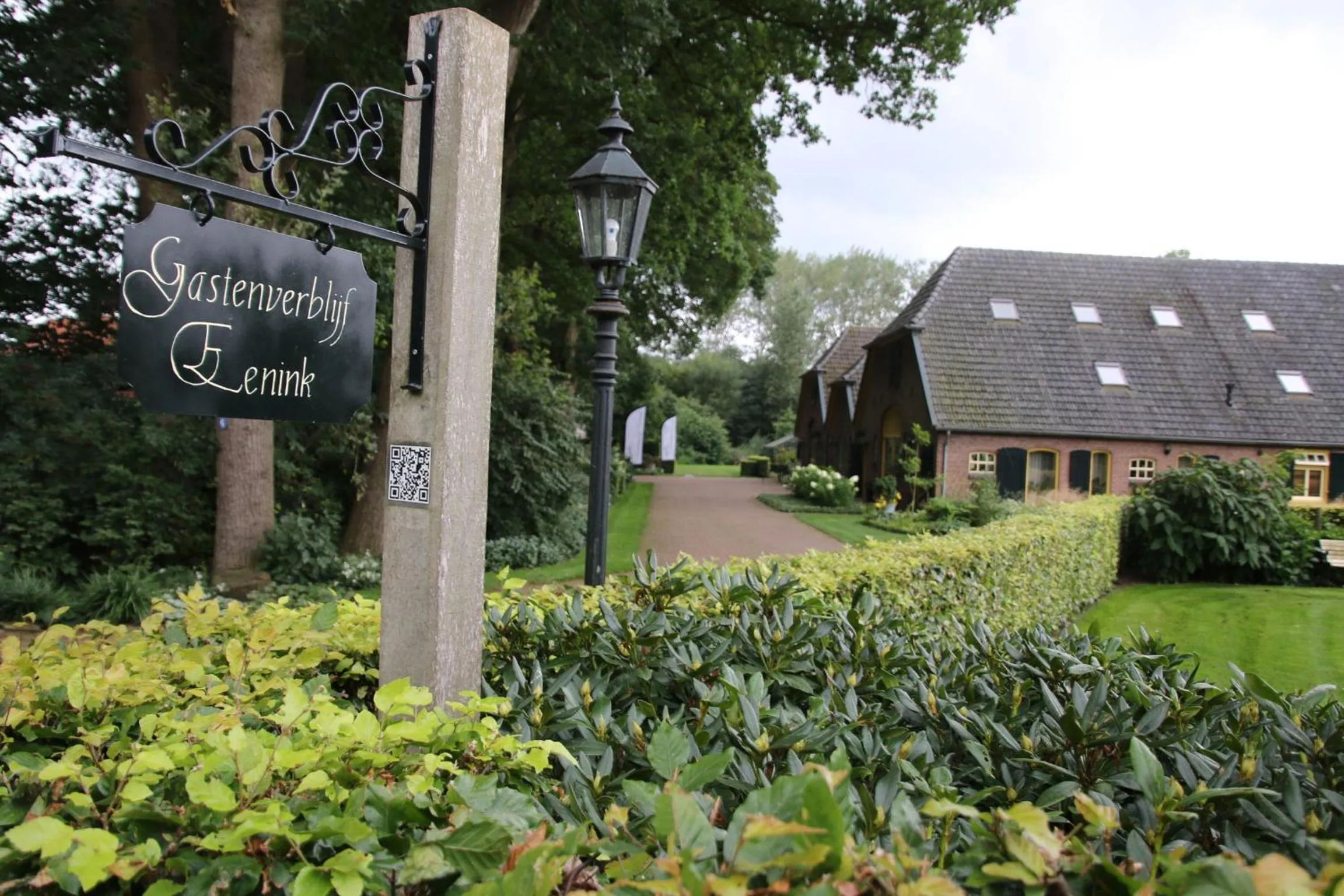 Facade/entrance in Gastenverblijf Eenink