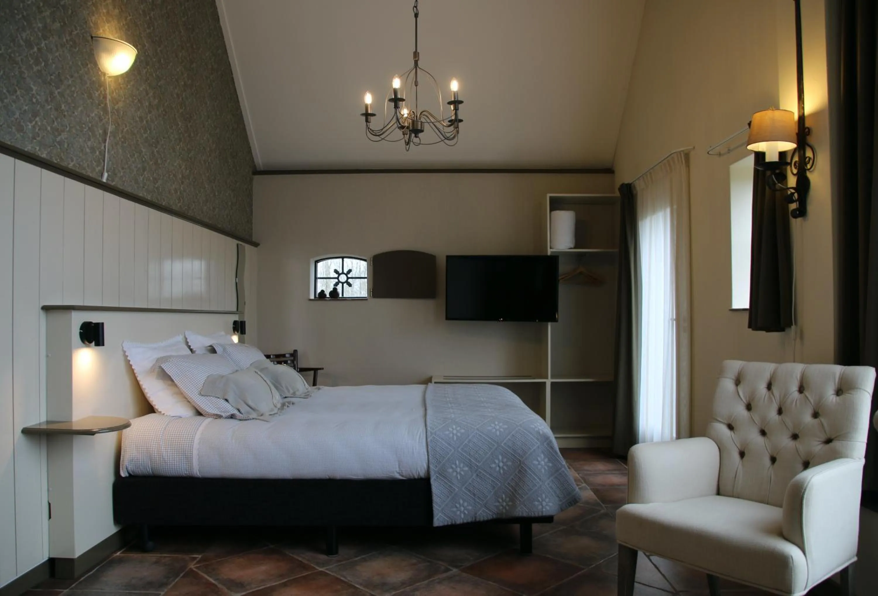 Bedroom, Bed in Gastenverblijf Eenink