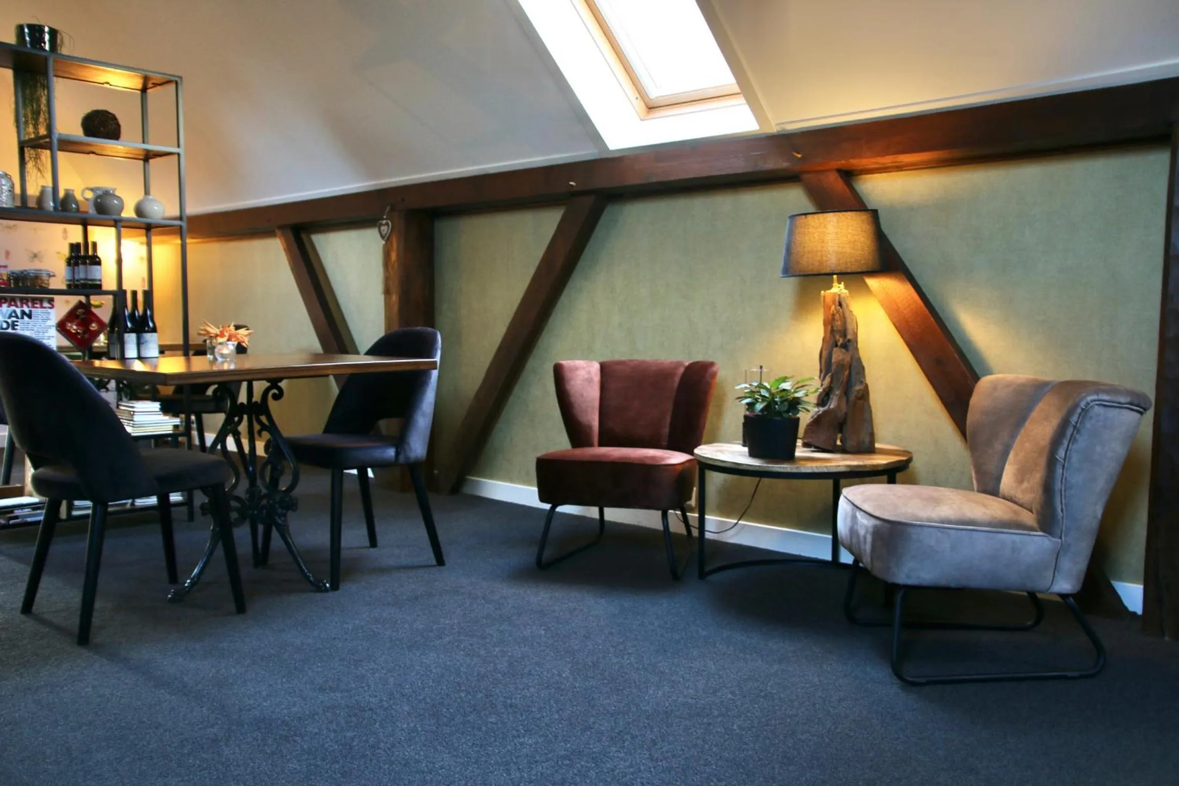 Living room in Gastenverblijf Eenink