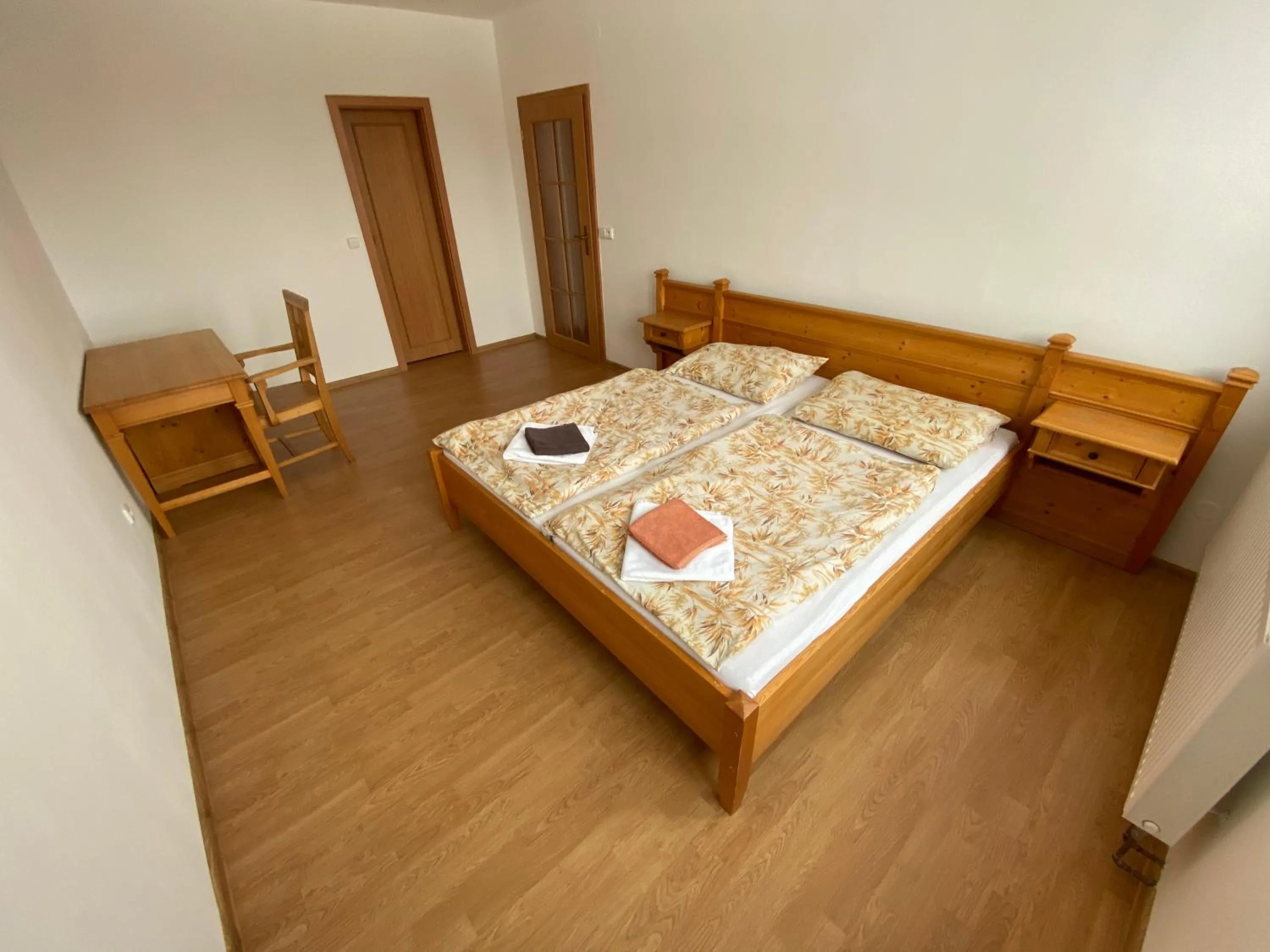 Bed in Hotel Zlatý Chlum