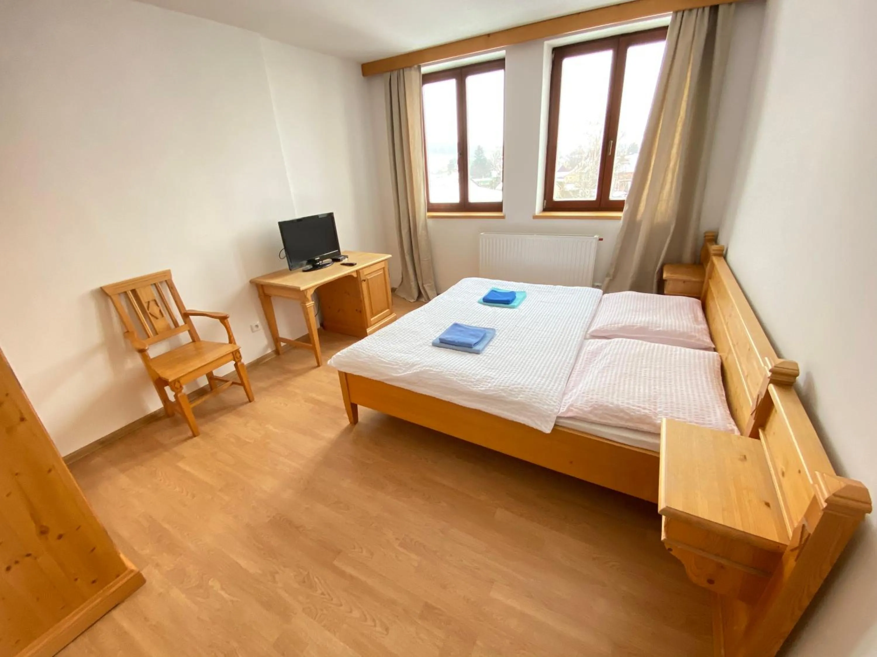 Bed in Hotel Zlatý Chlum