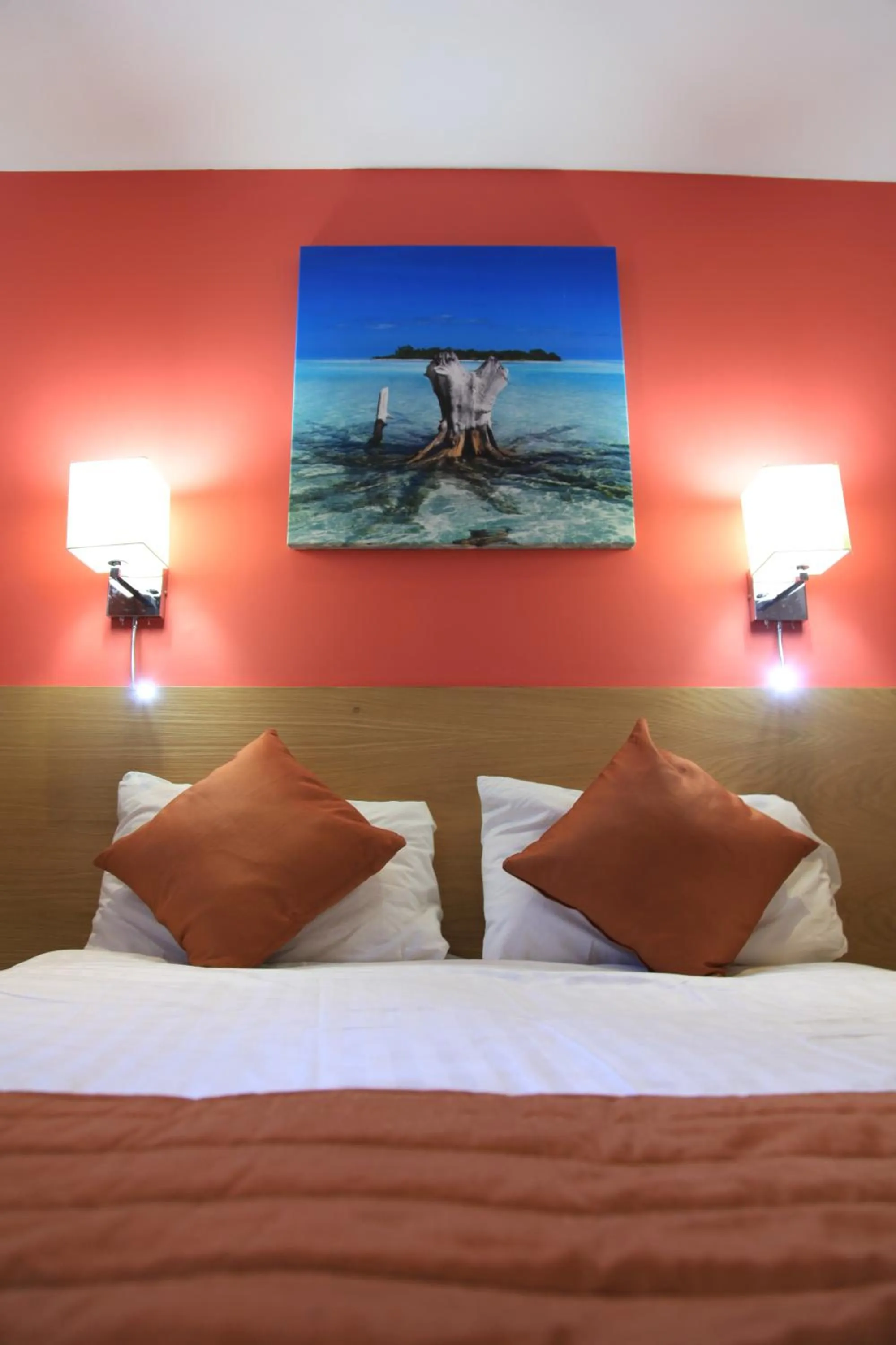 Bed in Sheriff Hotel