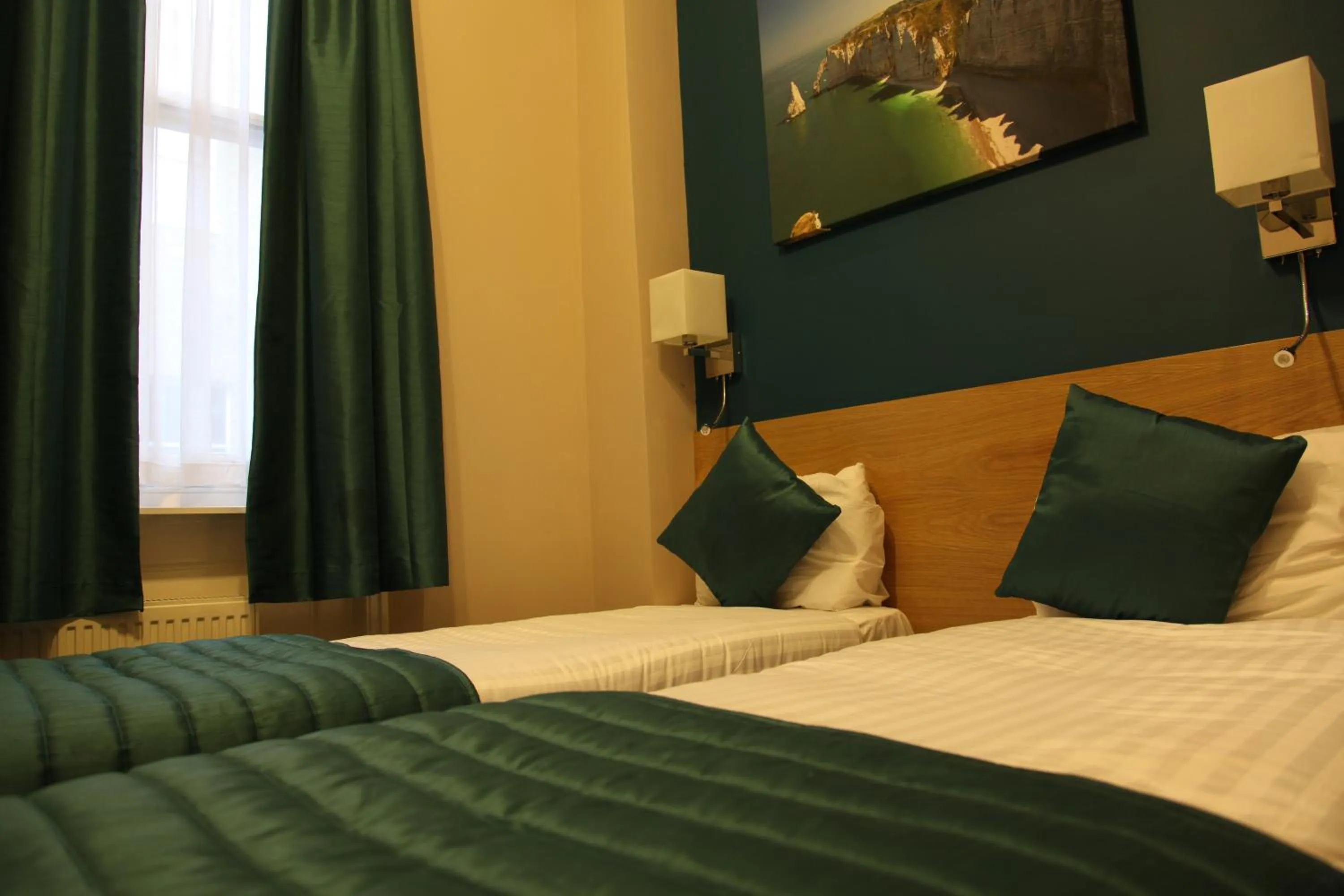 Bed in Sheriff Hotel