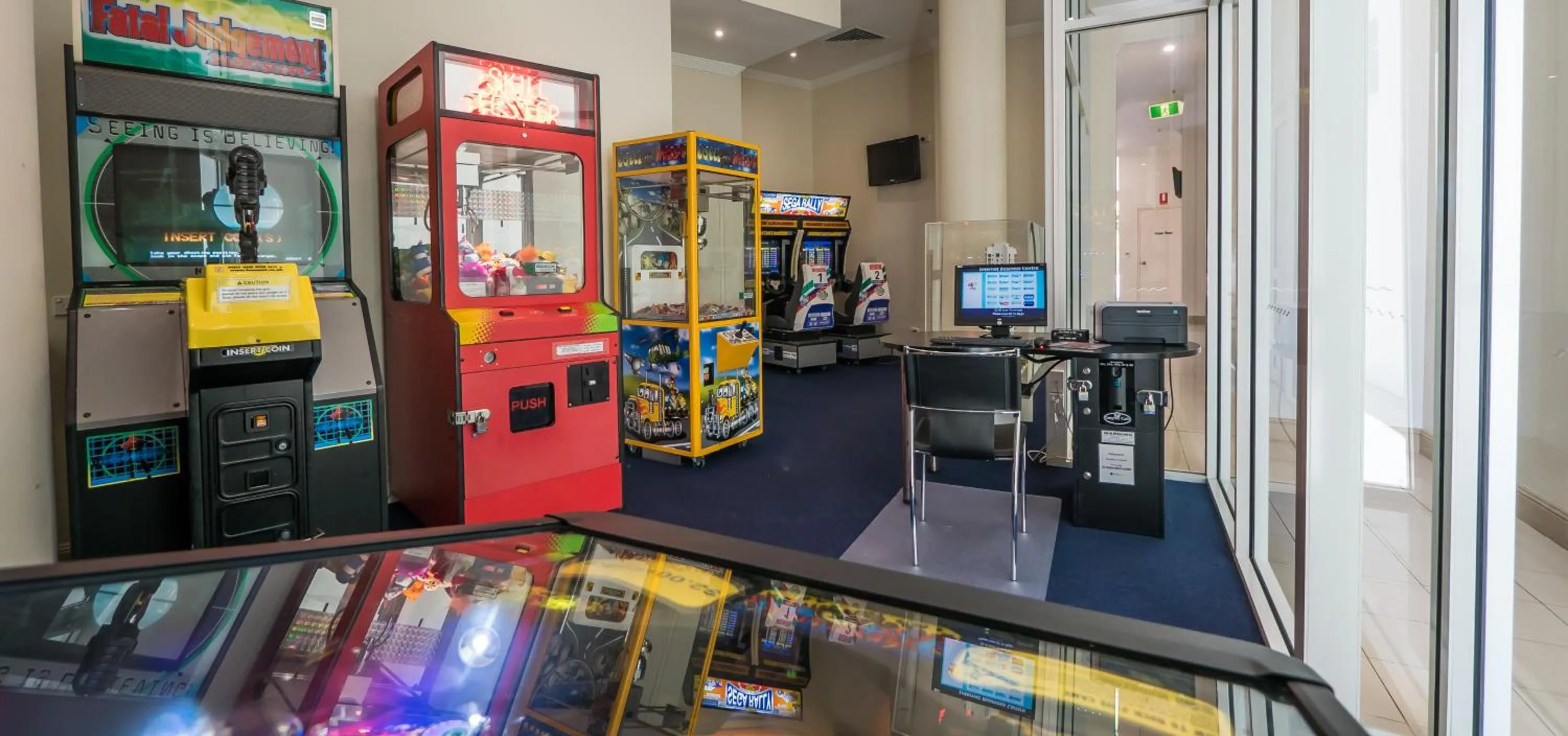 Game Room in Pacific Views Resort