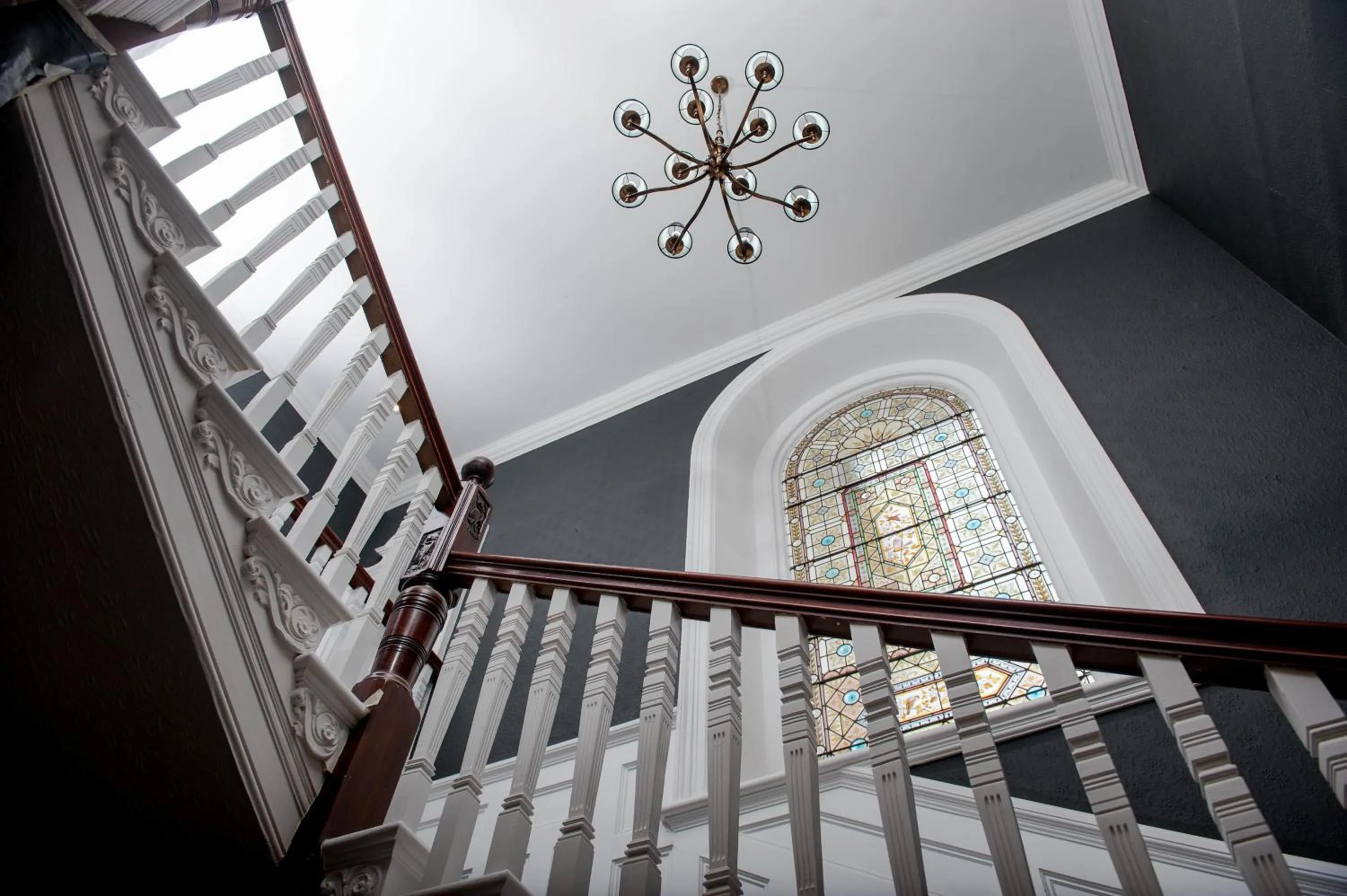 Lobby or reception in Mansion House Llansteffan