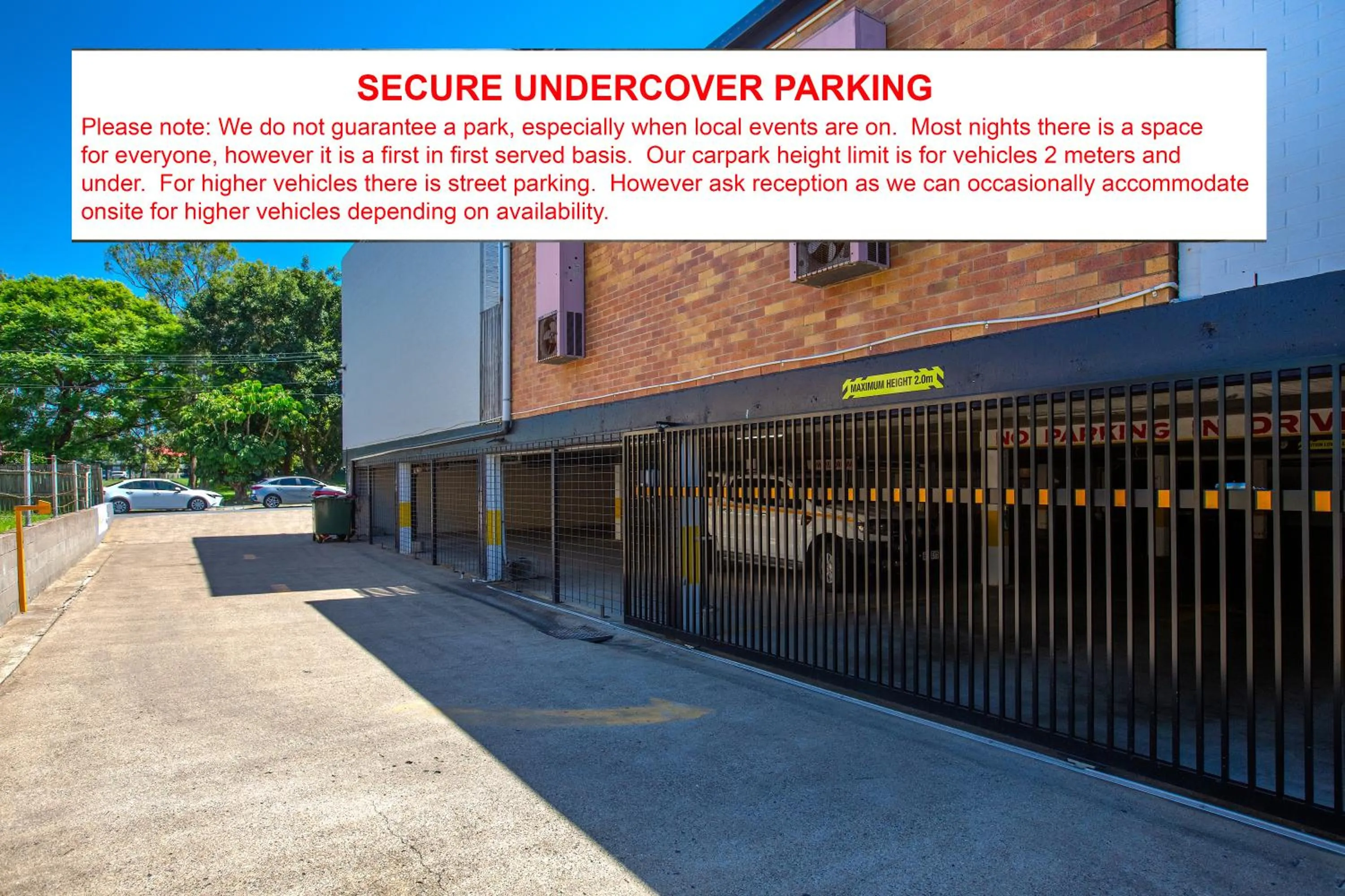 Parking in City Star Lodge