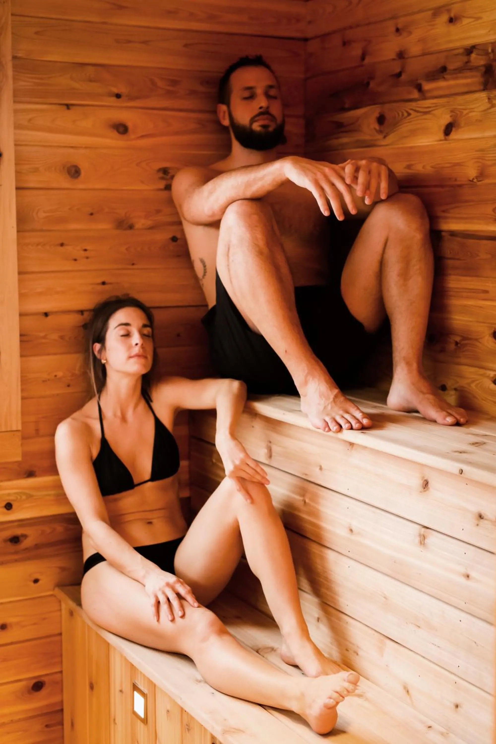 Sauna in AX Hotel