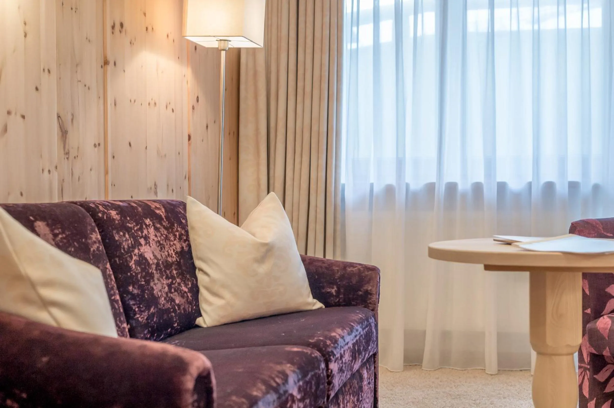 Living room in Hotel Gurglhof Superior