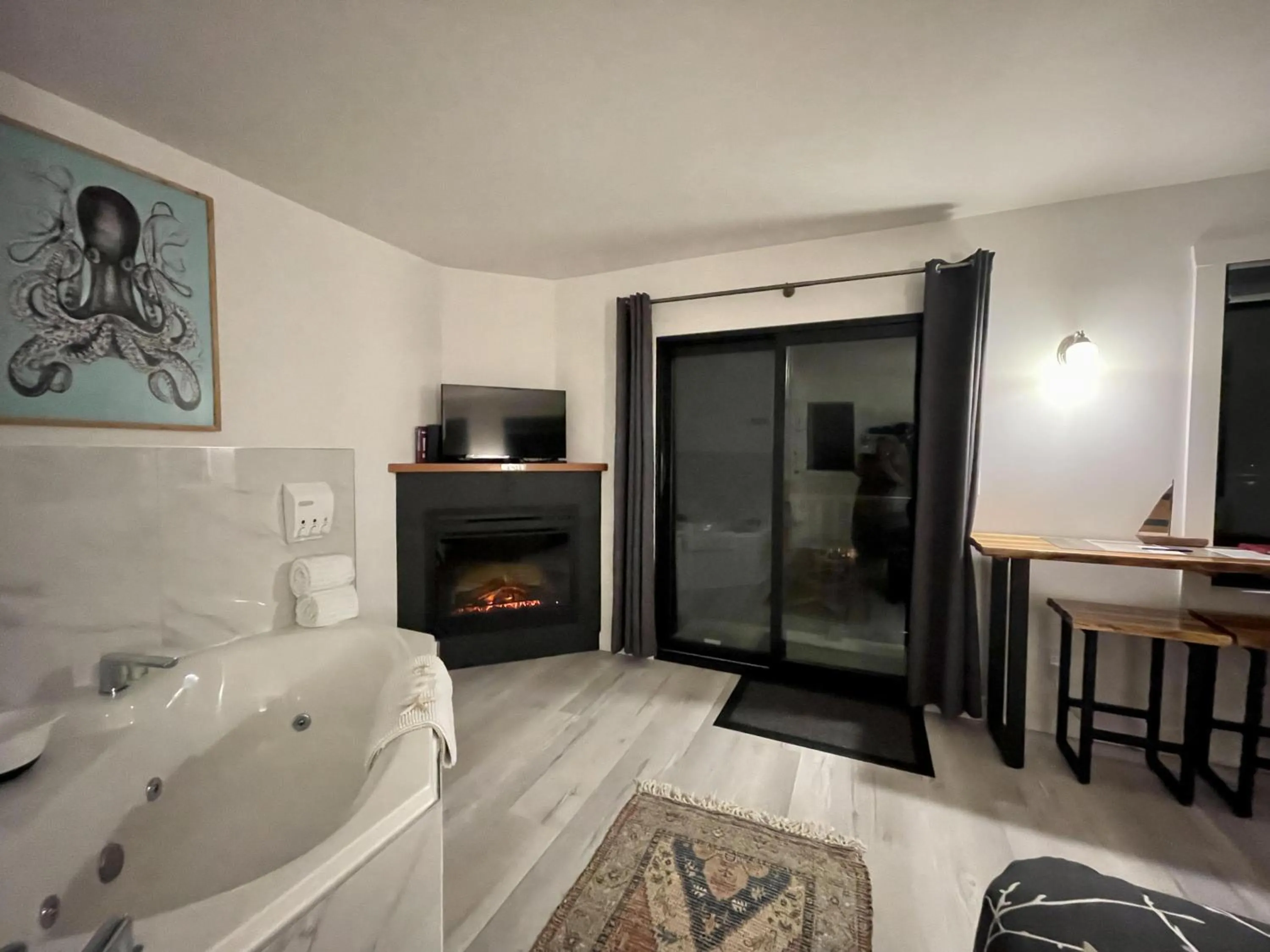 Property building in Oceanfront Room With Hot Tub & Firepit