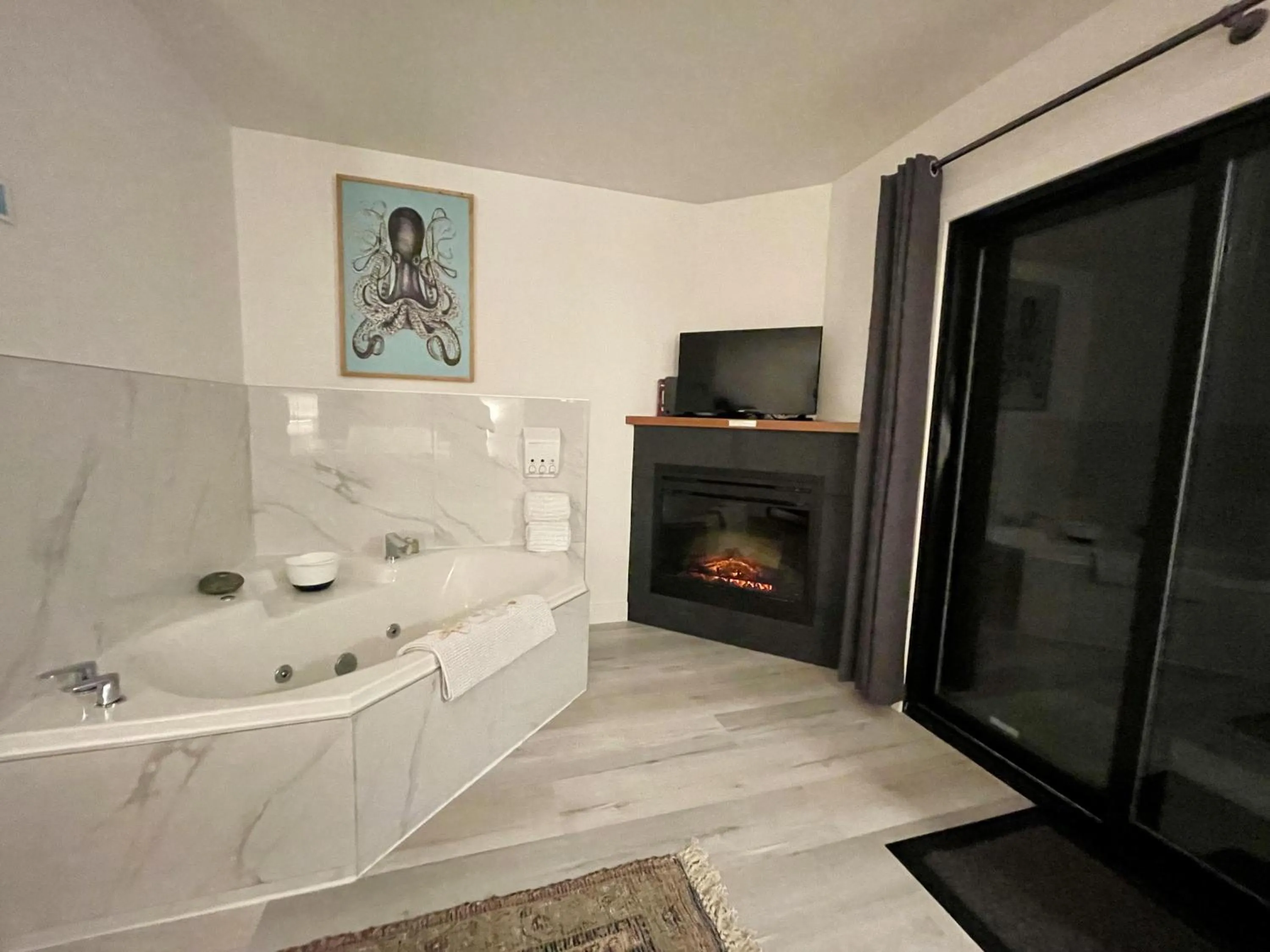 Property building in Oceanfront Room With Hot Tub & Firepit