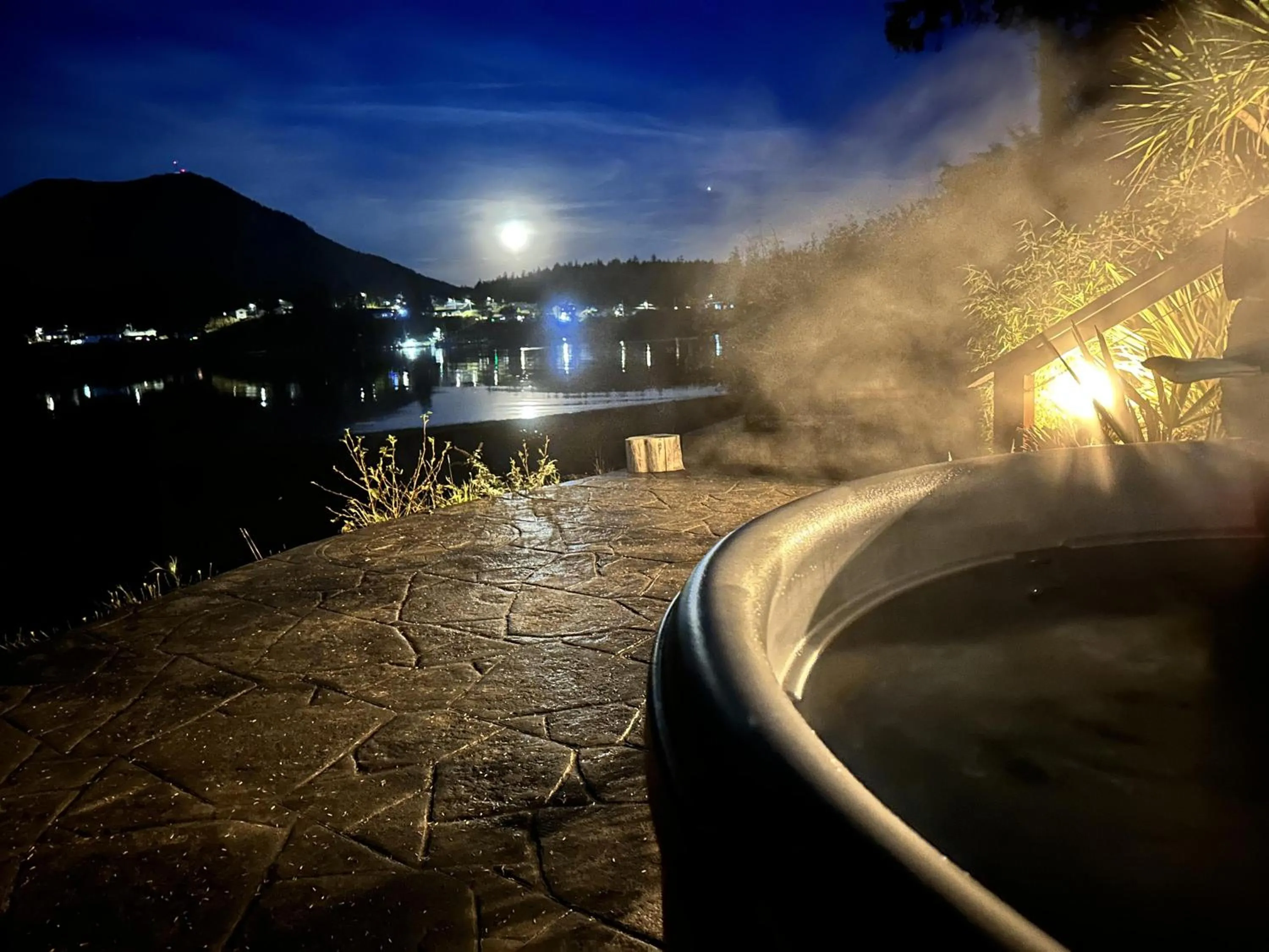 Property building in Oceanfront Room With Hot Tub & Firepit