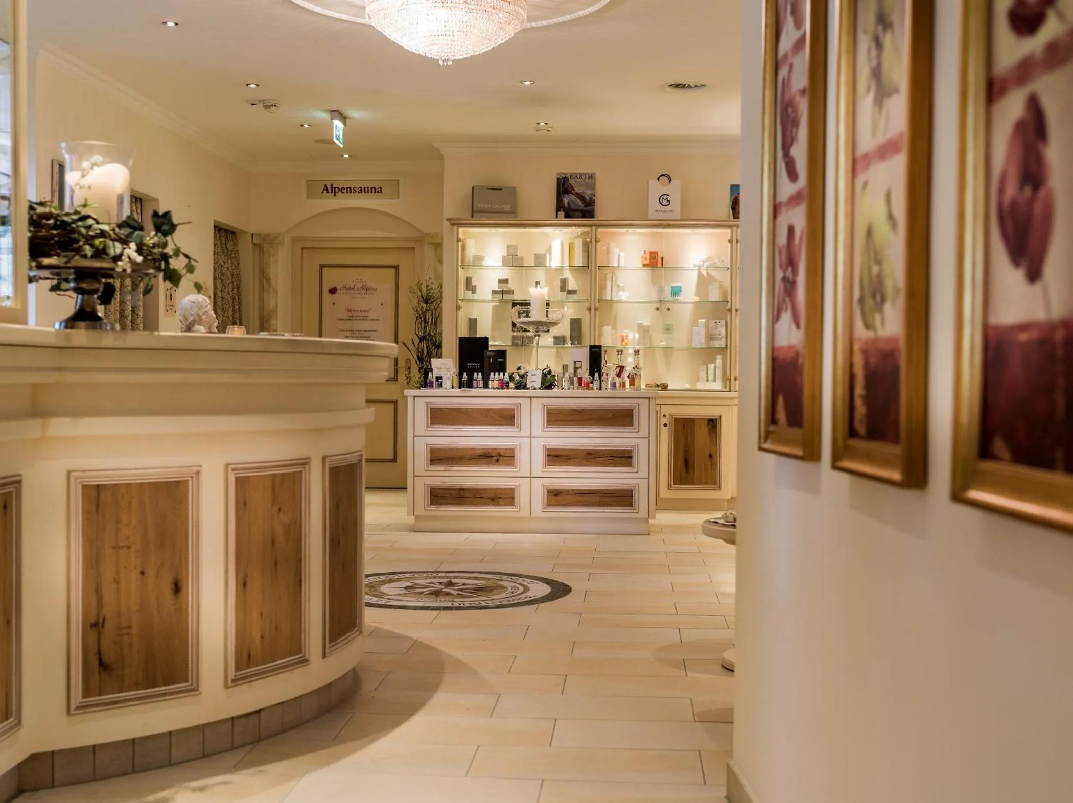 Spa and wellness centre/facilities in Hotel Alpina Wellness & Spa Resort