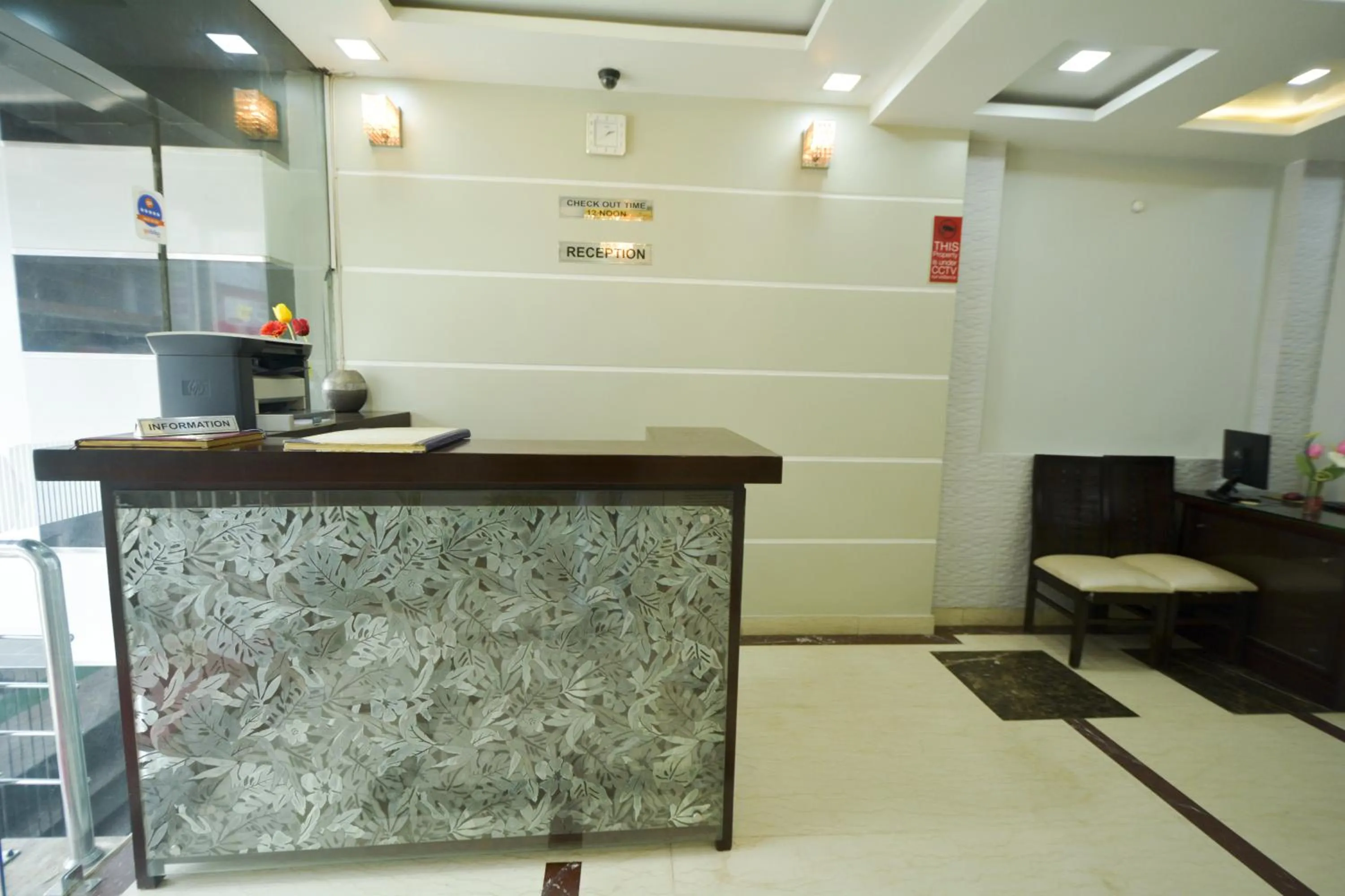 Lobby or reception in Hotel Central Residency
