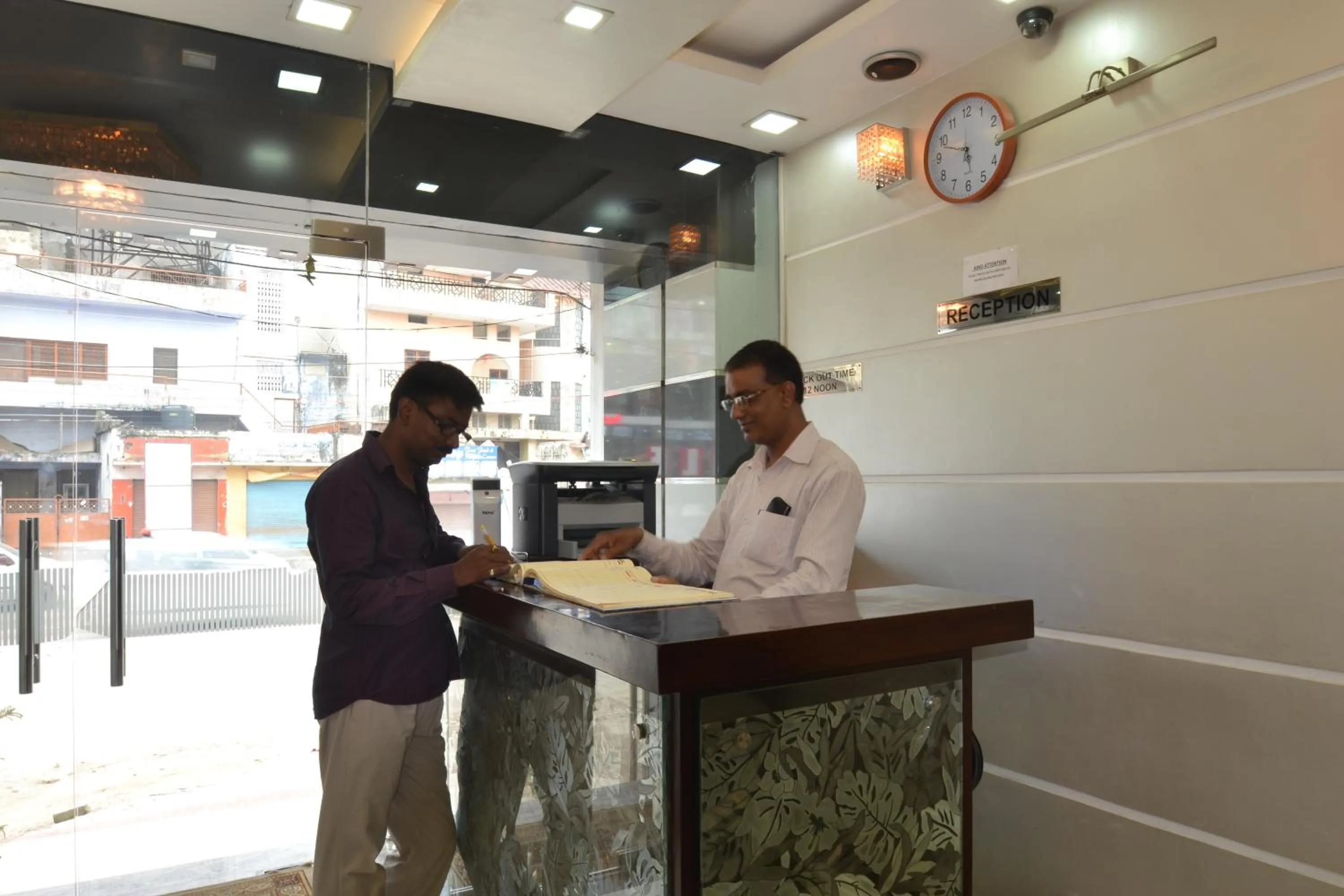 Staff in Hotel Central Residency