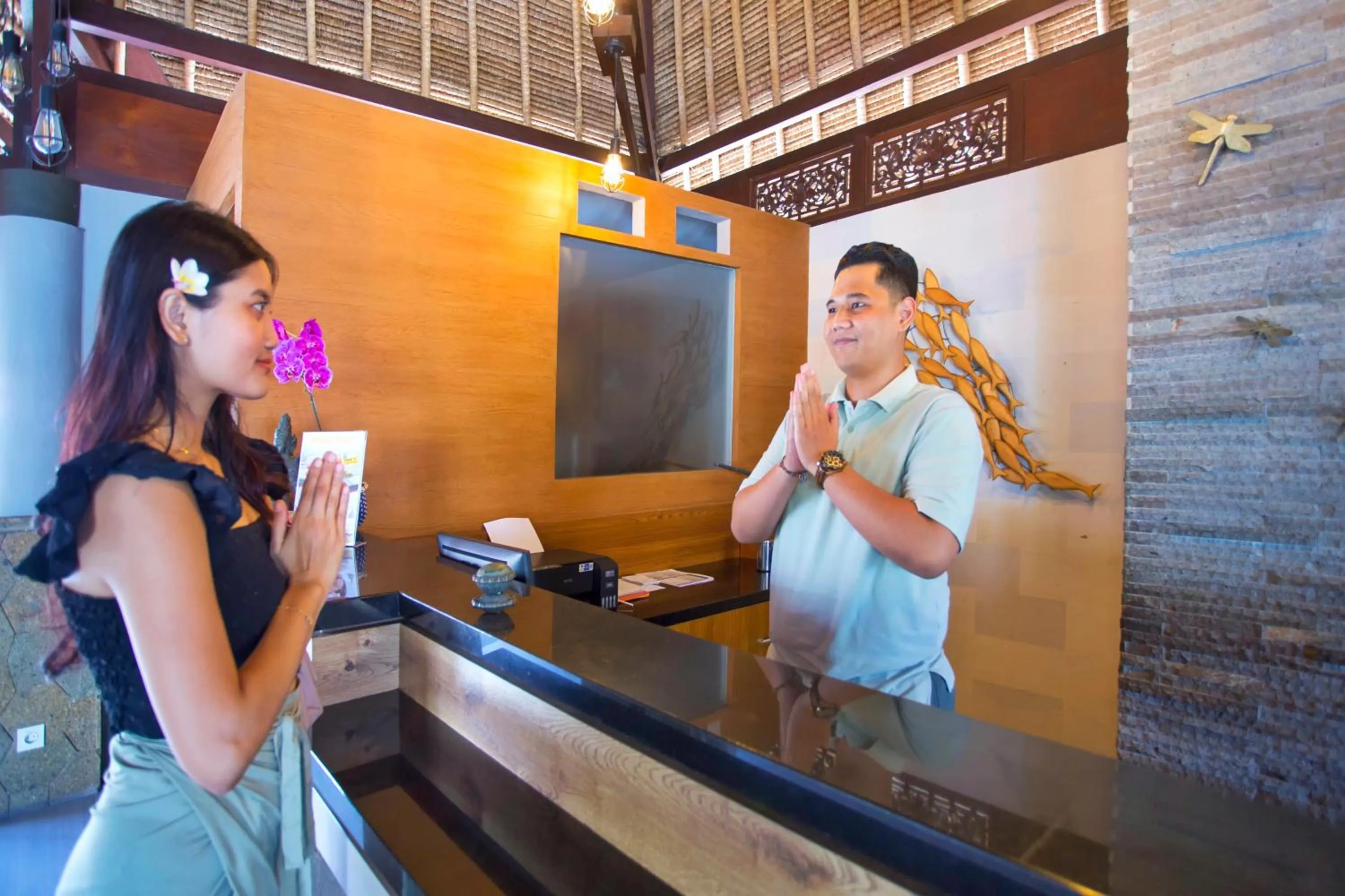 Lobby or reception in Mutiara Bali Boutique Resort & Villa