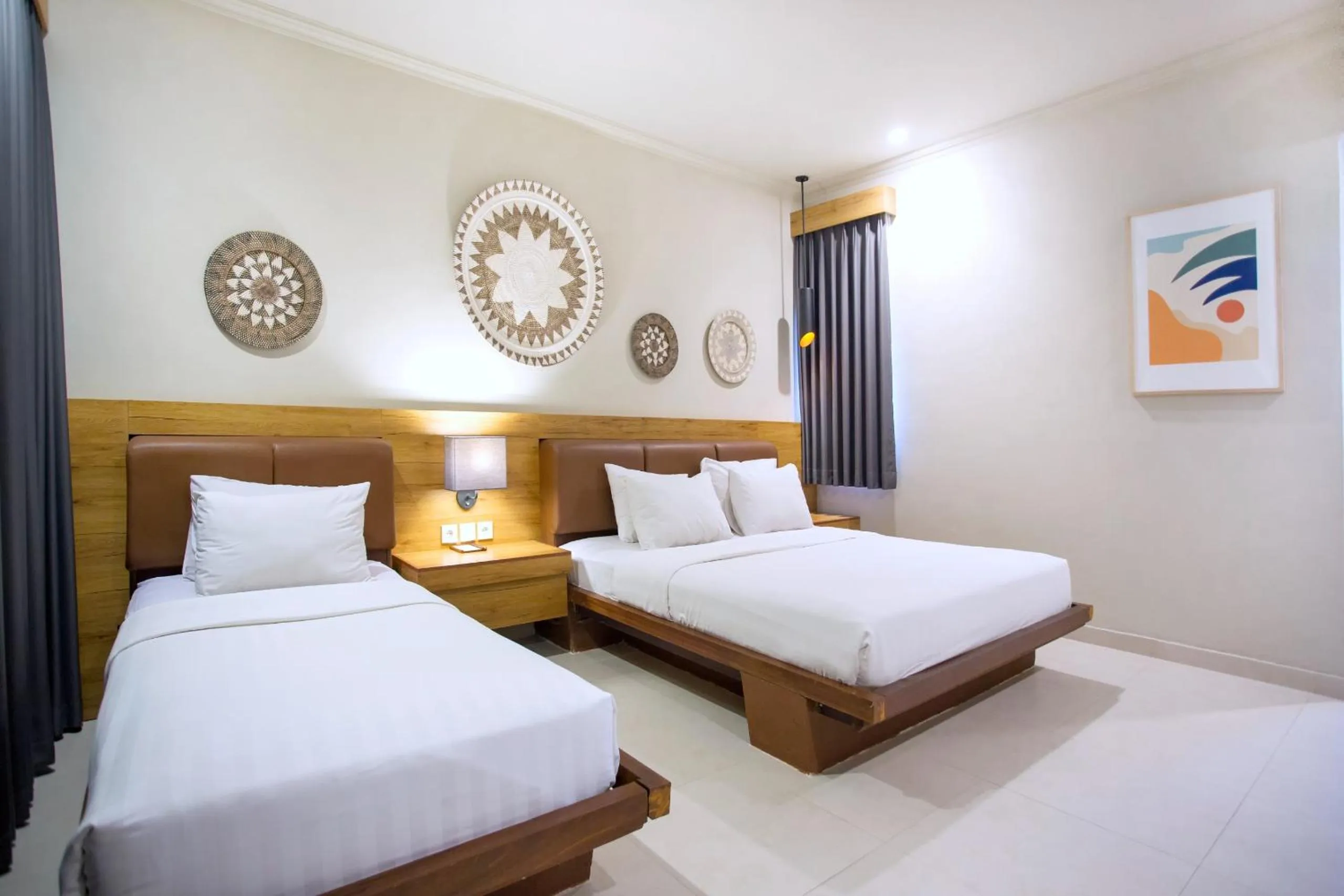 Bed in Mutiara Bali Boutique Resort & Villa
