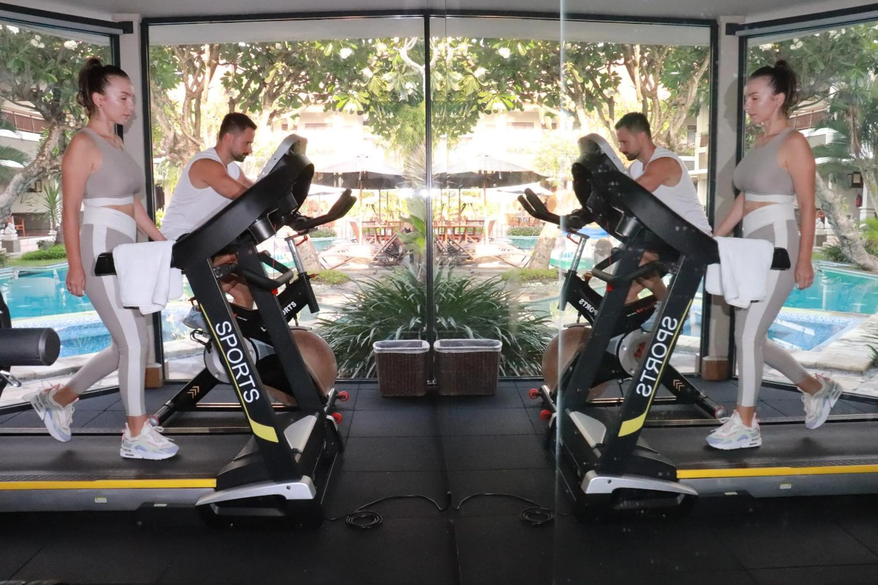 Swimming pool in Mutiara Bali Boutique Resort & Villa