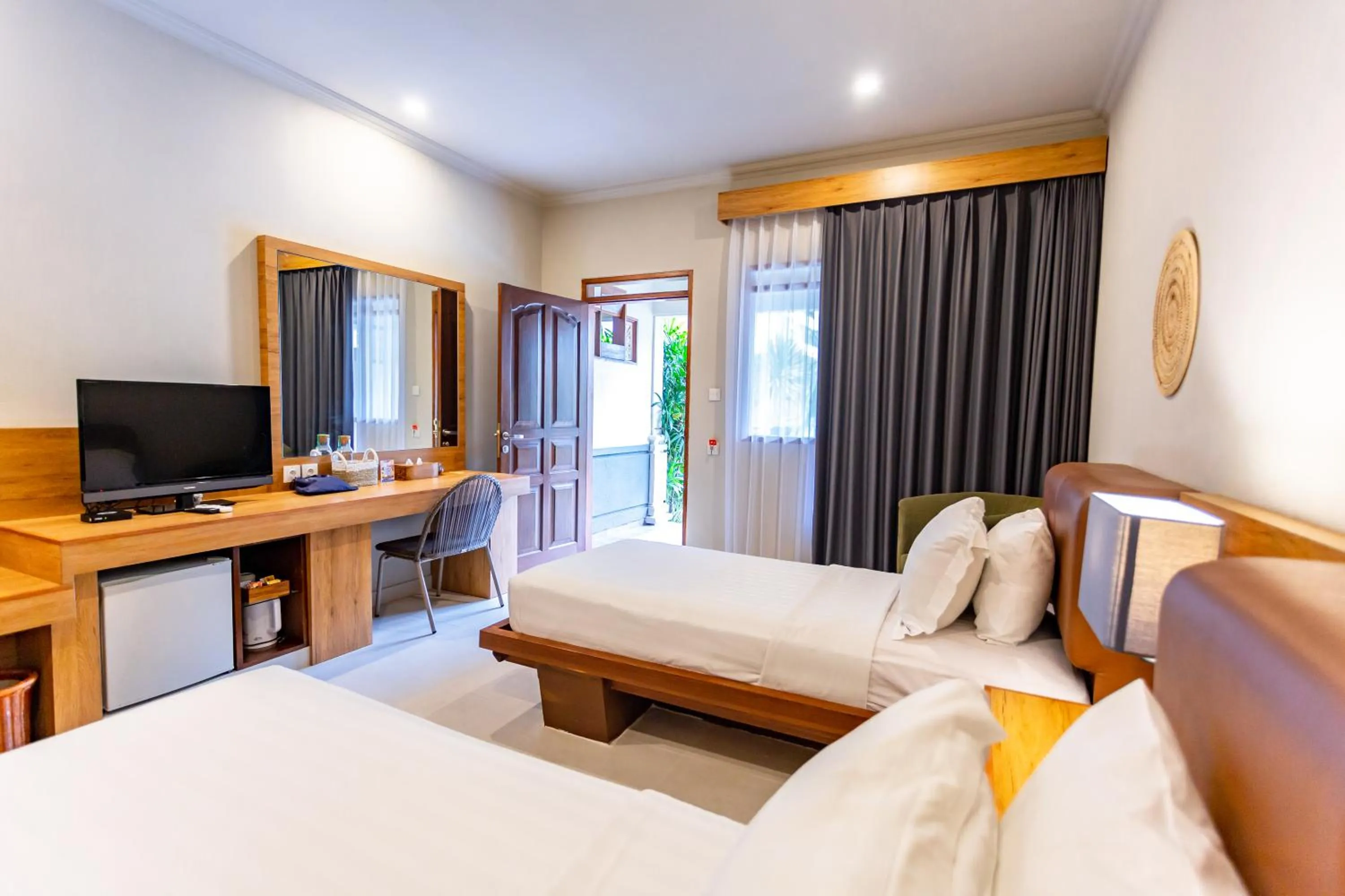 Bed in Mutiara Bali Boutique Resort & Villa