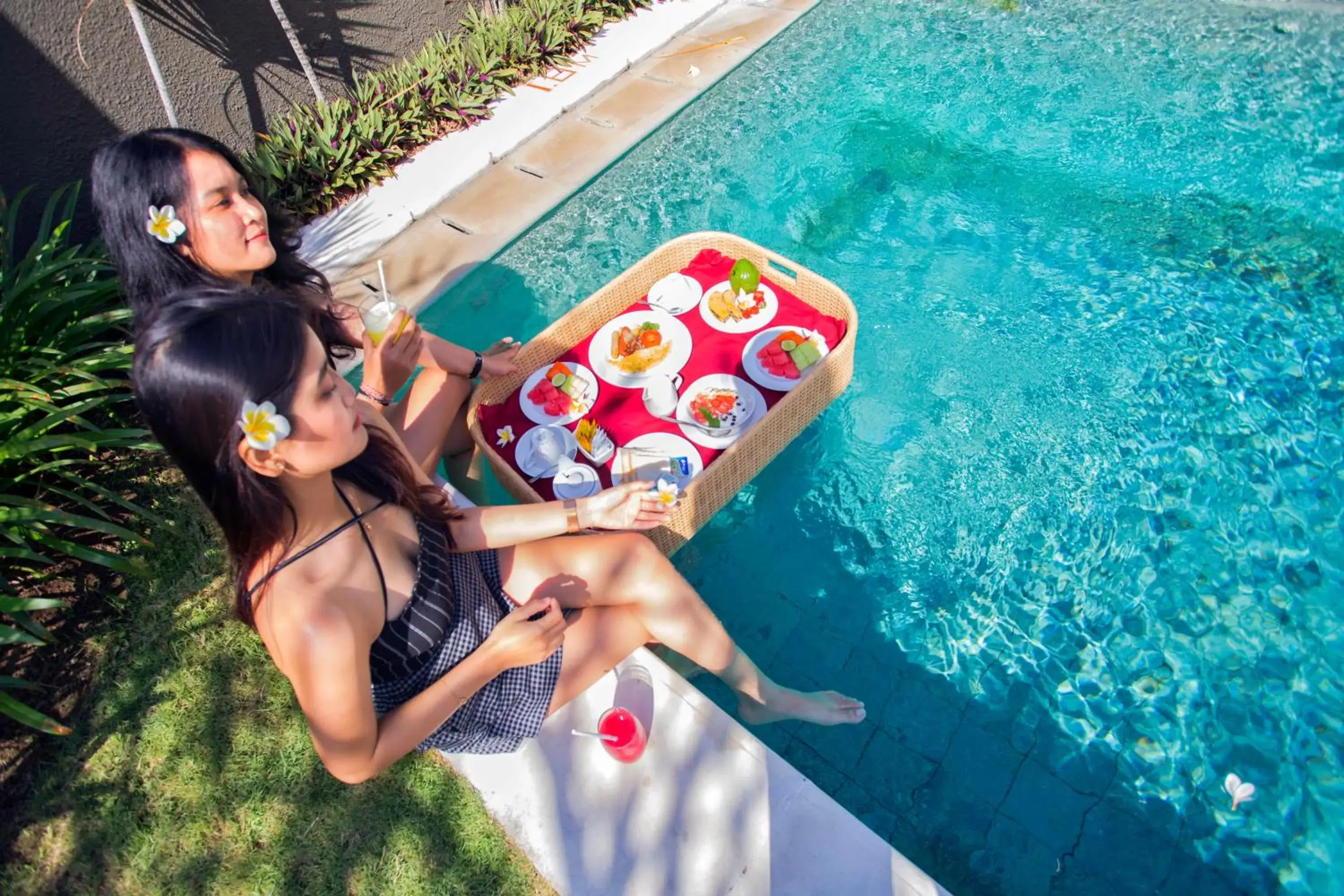 Swimming pool in Mutiara Bali Boutique Resort & Villa Swimming pool in Mutiara Bali Boutique Resort & Villa