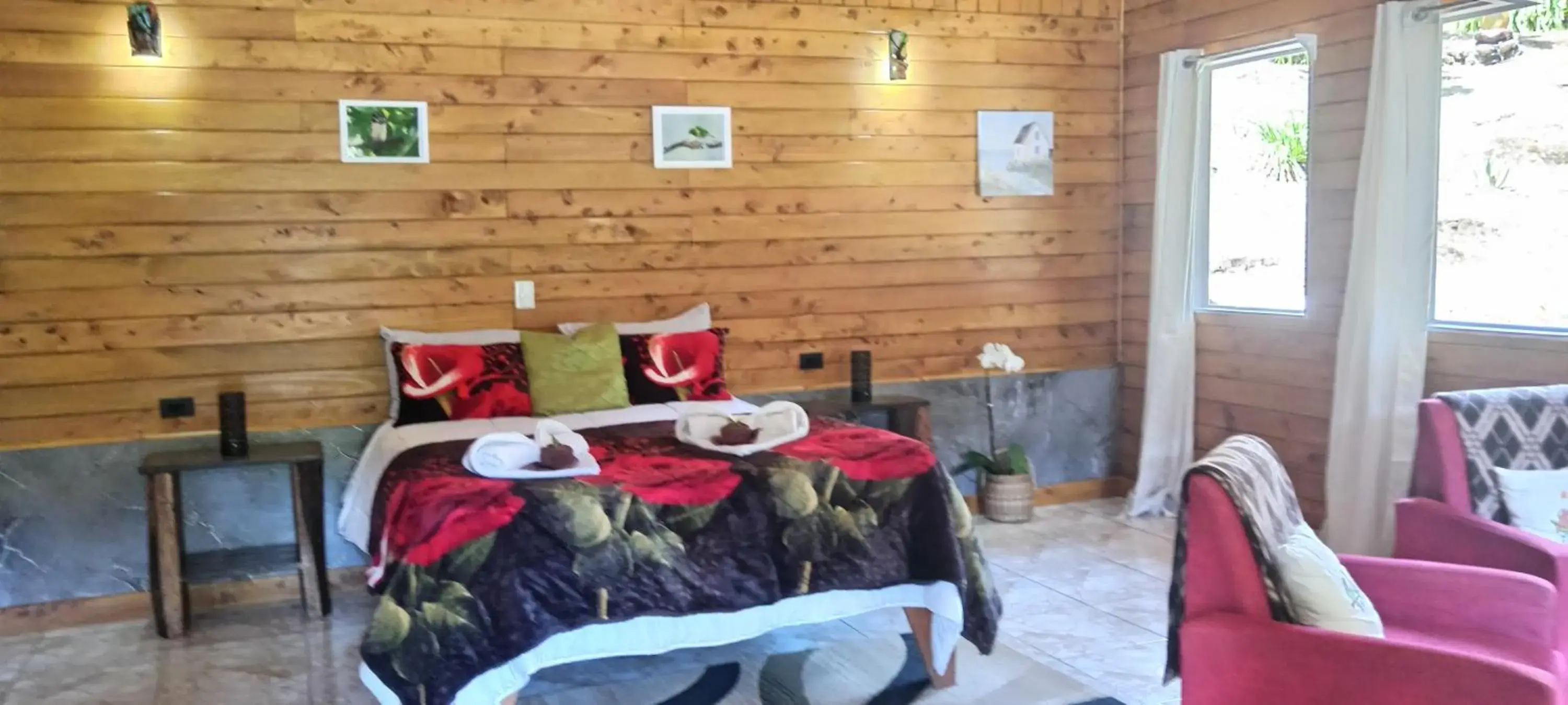 Double Room in Miriam'S Quetzals lodge Double Room in Miriam'S Quetzals lodge