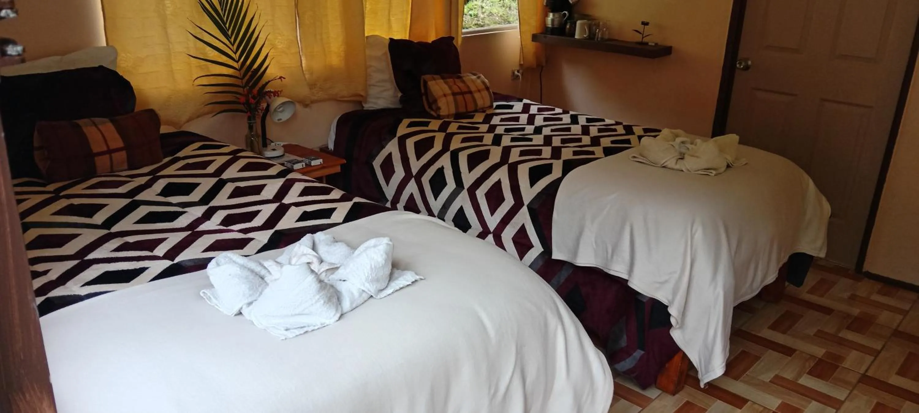 Bed in Miriam'S Quetzals lodge