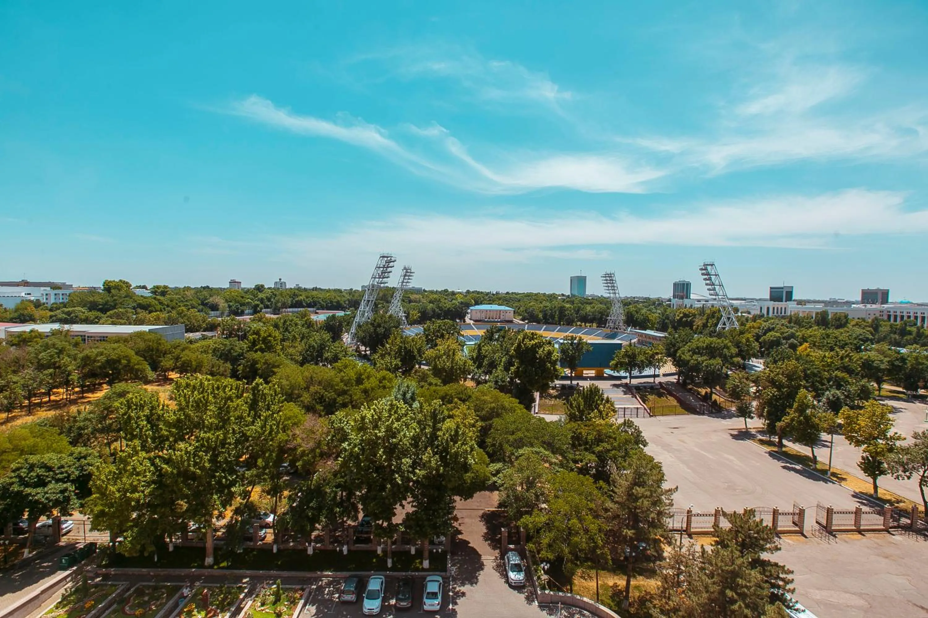 City view in Shodlik Palace