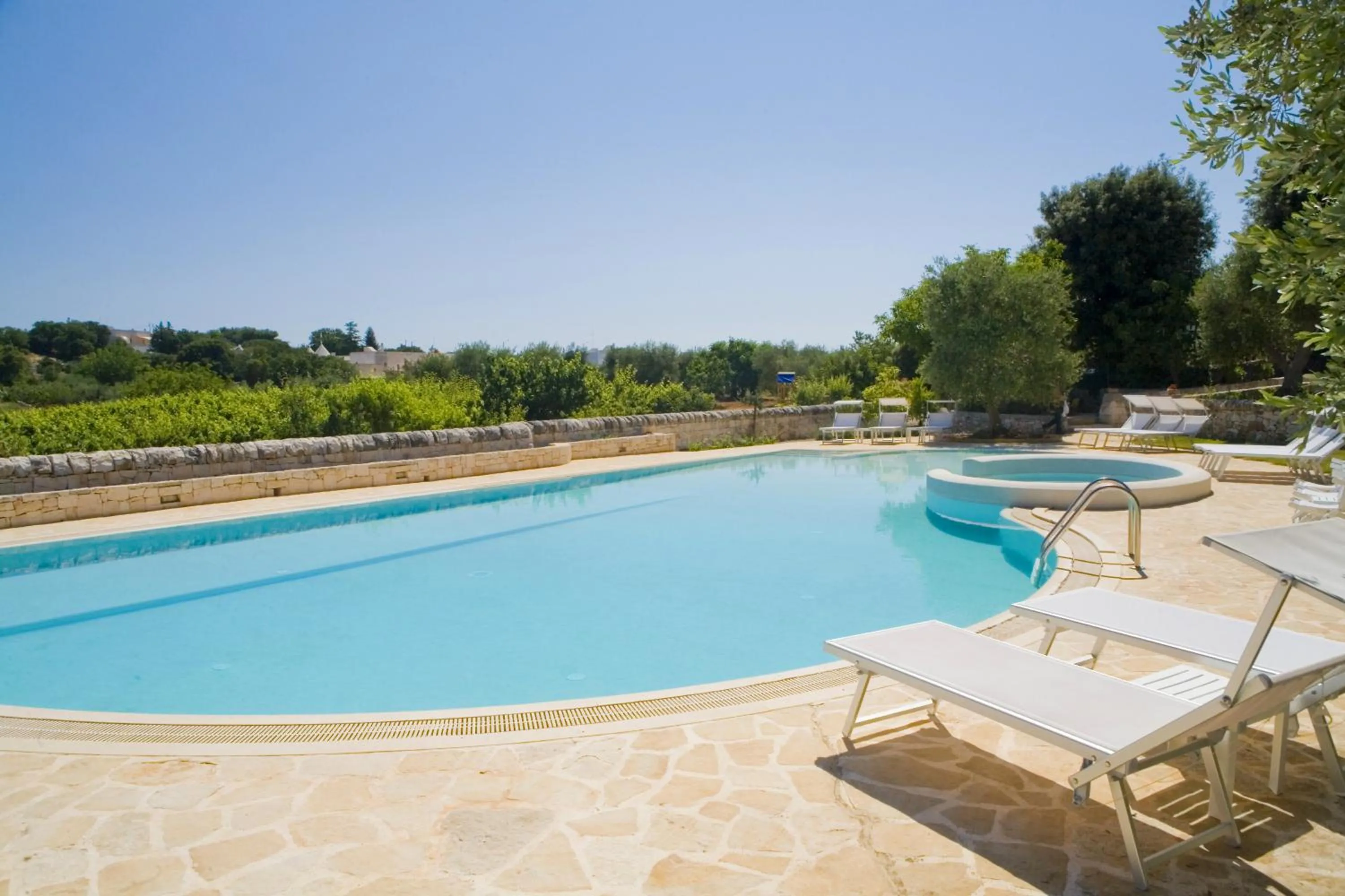 Swimming pool in Truddhi Casa e Cucina di Puglia